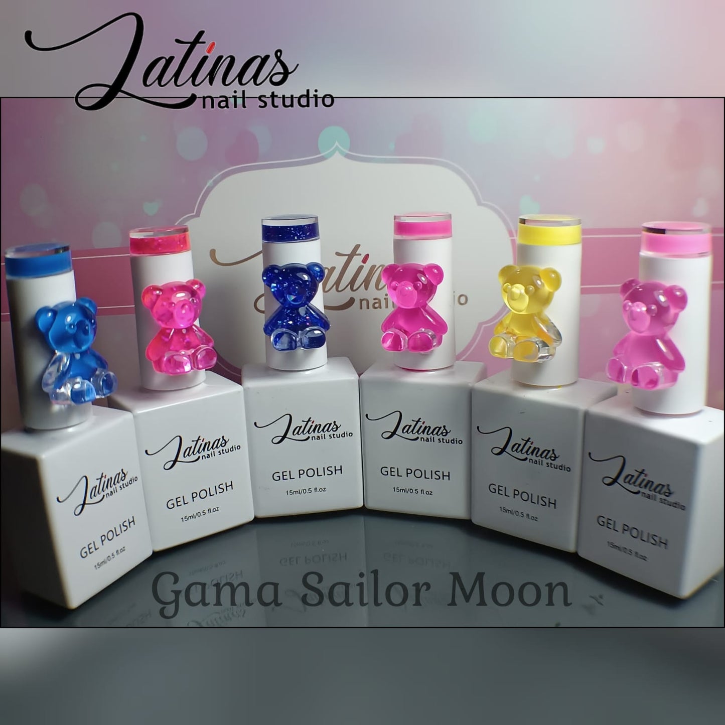 Sailor Moon Gel Polish Set 6pz Boundle image 0