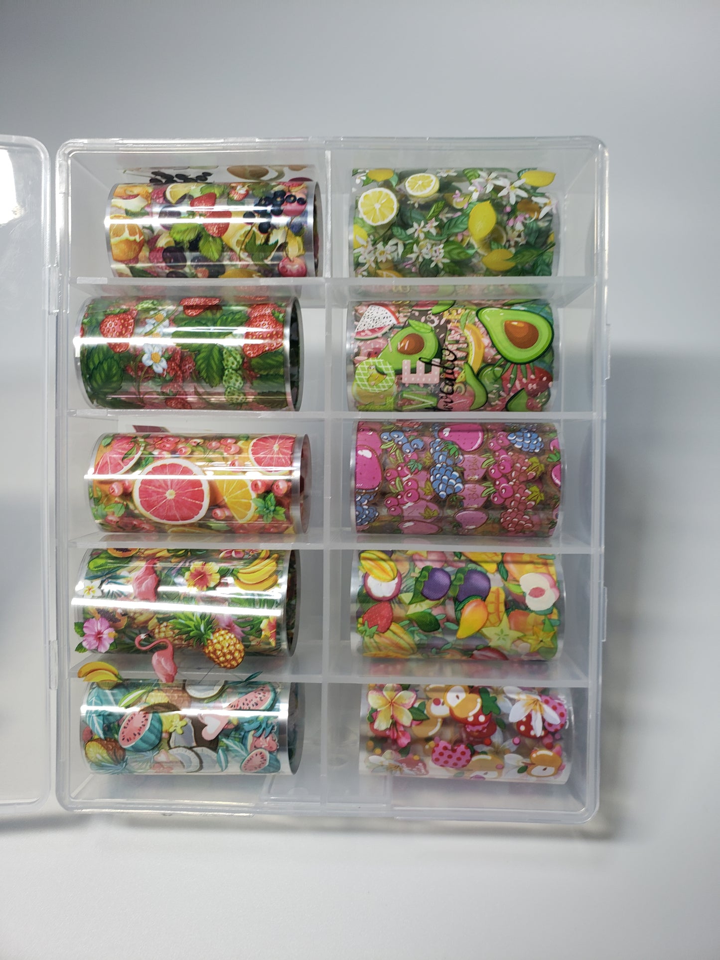 Latinas Nail Studio Foils Fruits image 1