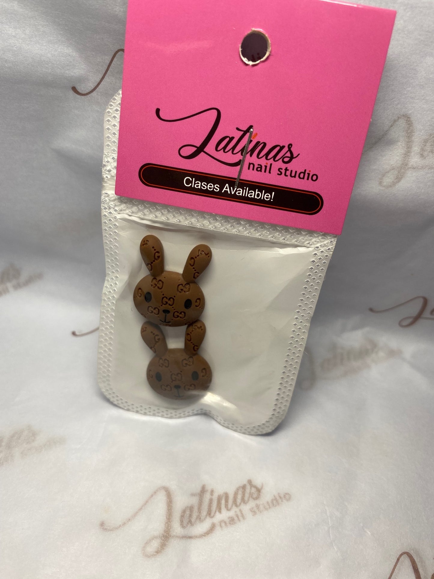 GG bunny Nail Charm image 0