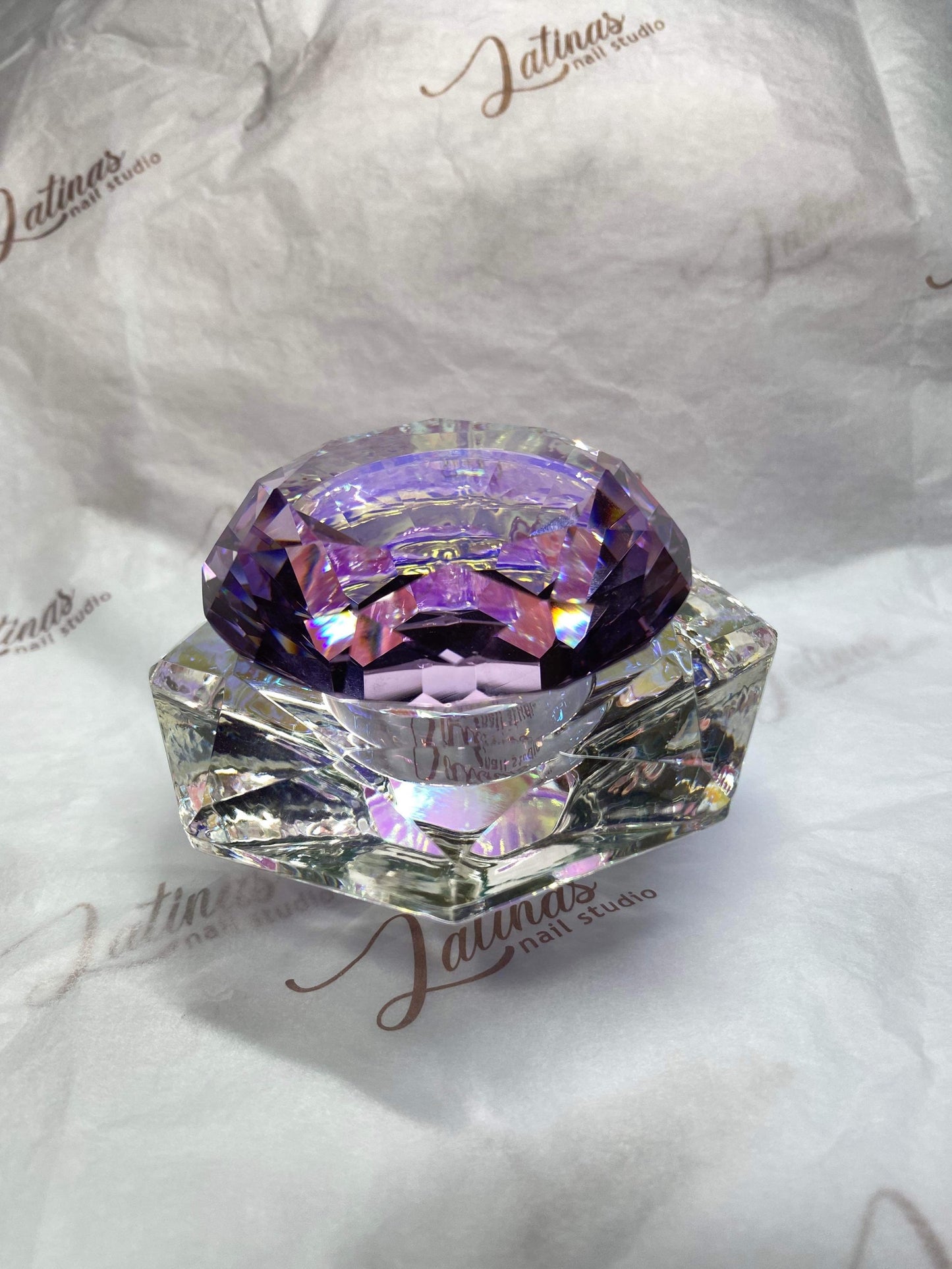 Latinas Nail Studio Diamond Dapping Dish image 1