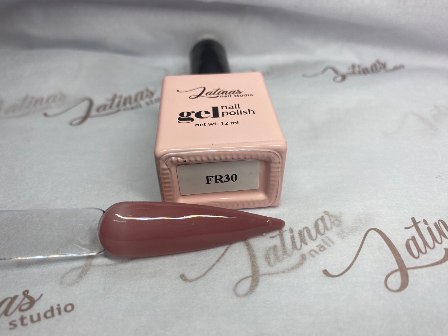 Latinas Nail Studio Rubber Gel FR30 Mauve image 1