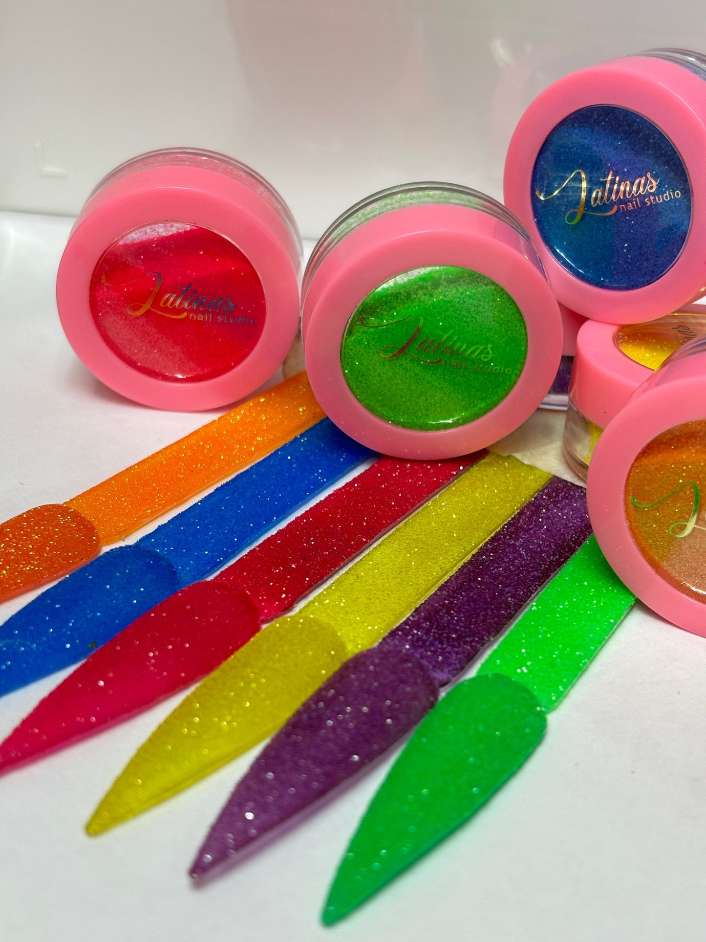 Sugar Effect Nail Xtra Fine Neon Glitter set image 10