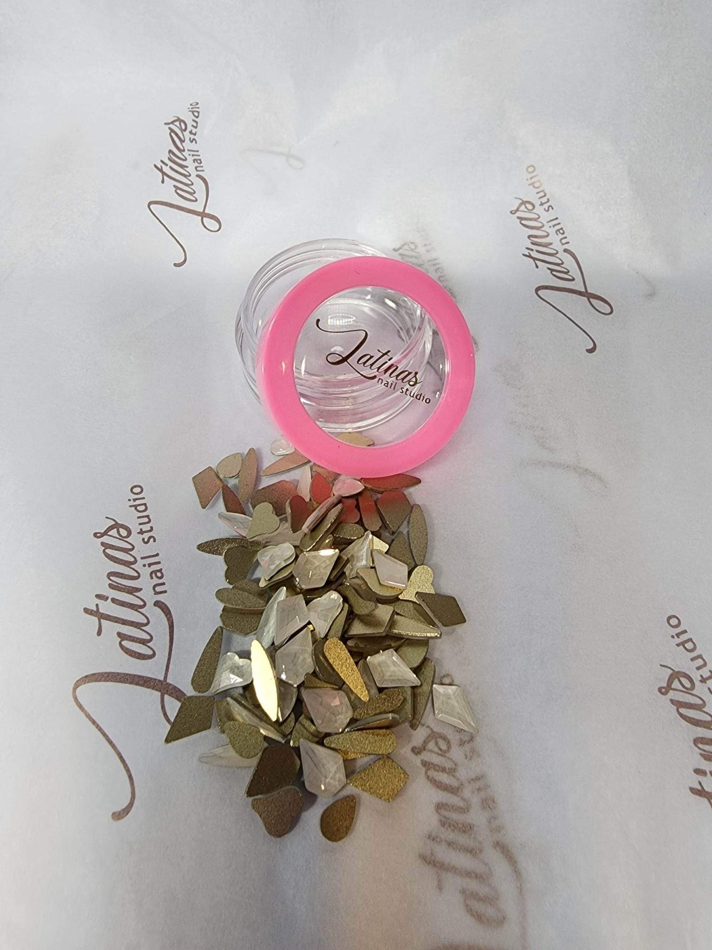 White Opal Crystals Different Shapes 100pz image 1