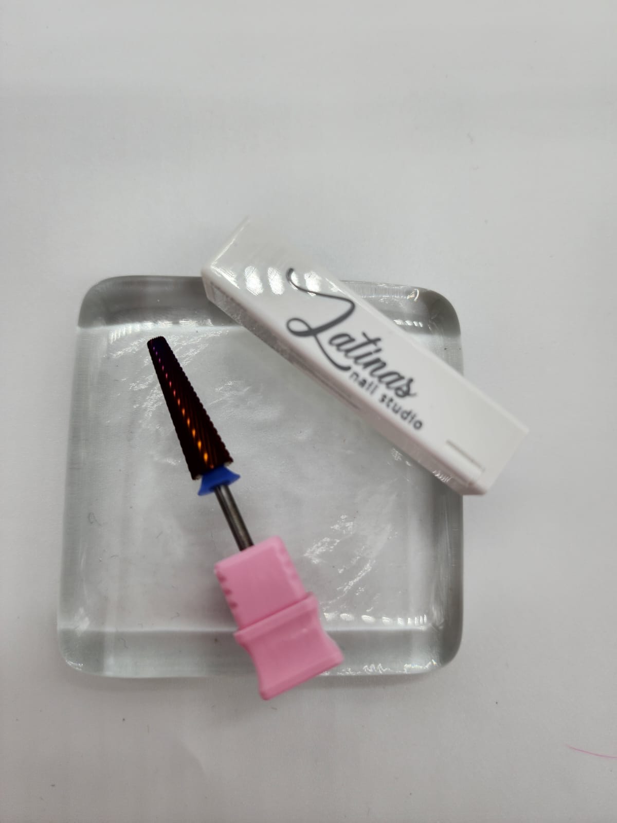 Latinas Nail Studio 5-1 x-tra long Tugsten Bit (purple Color) image 4