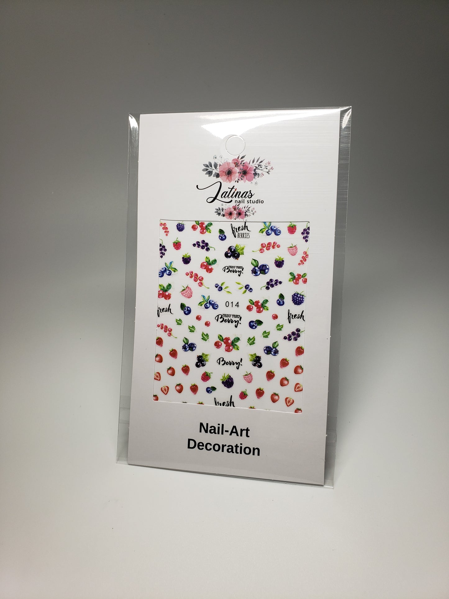 Latinas Nail Studio Sticker Berry 014 image 0