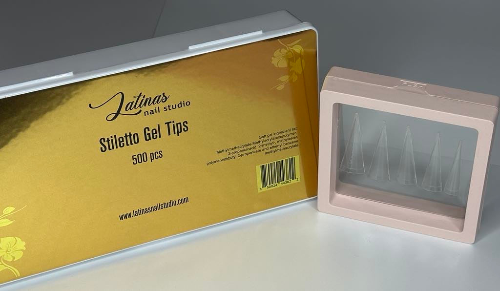 Stiletto XL tips fir Acrylic and Gel (Flexible gel) image 1