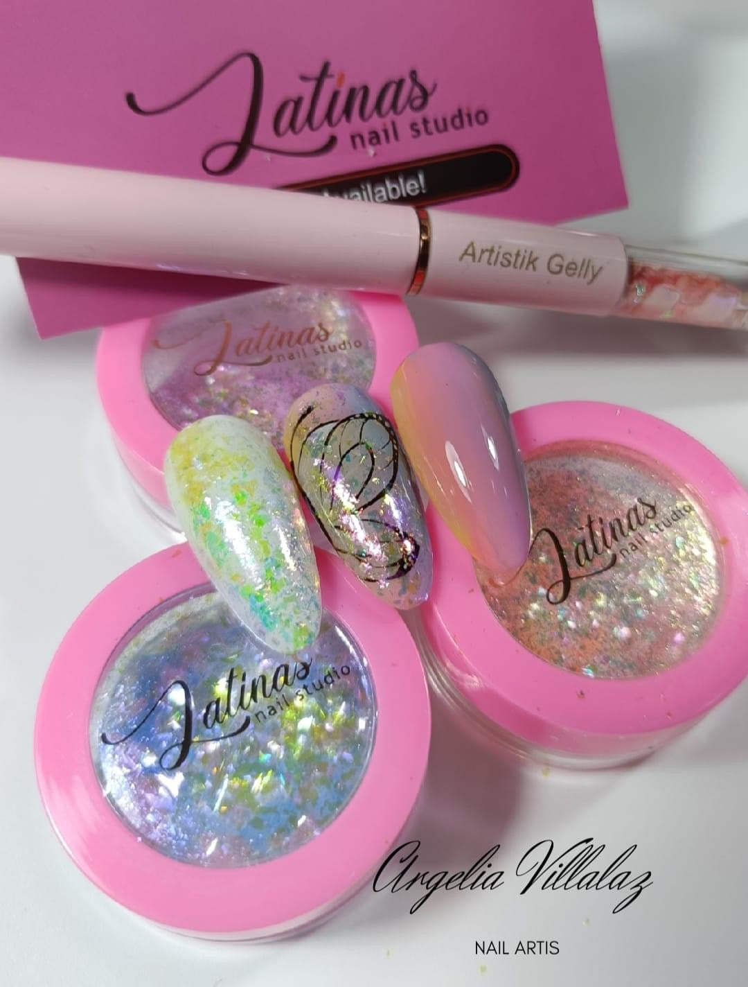 Latinas Nail Studio Flakes set 5pz image 9