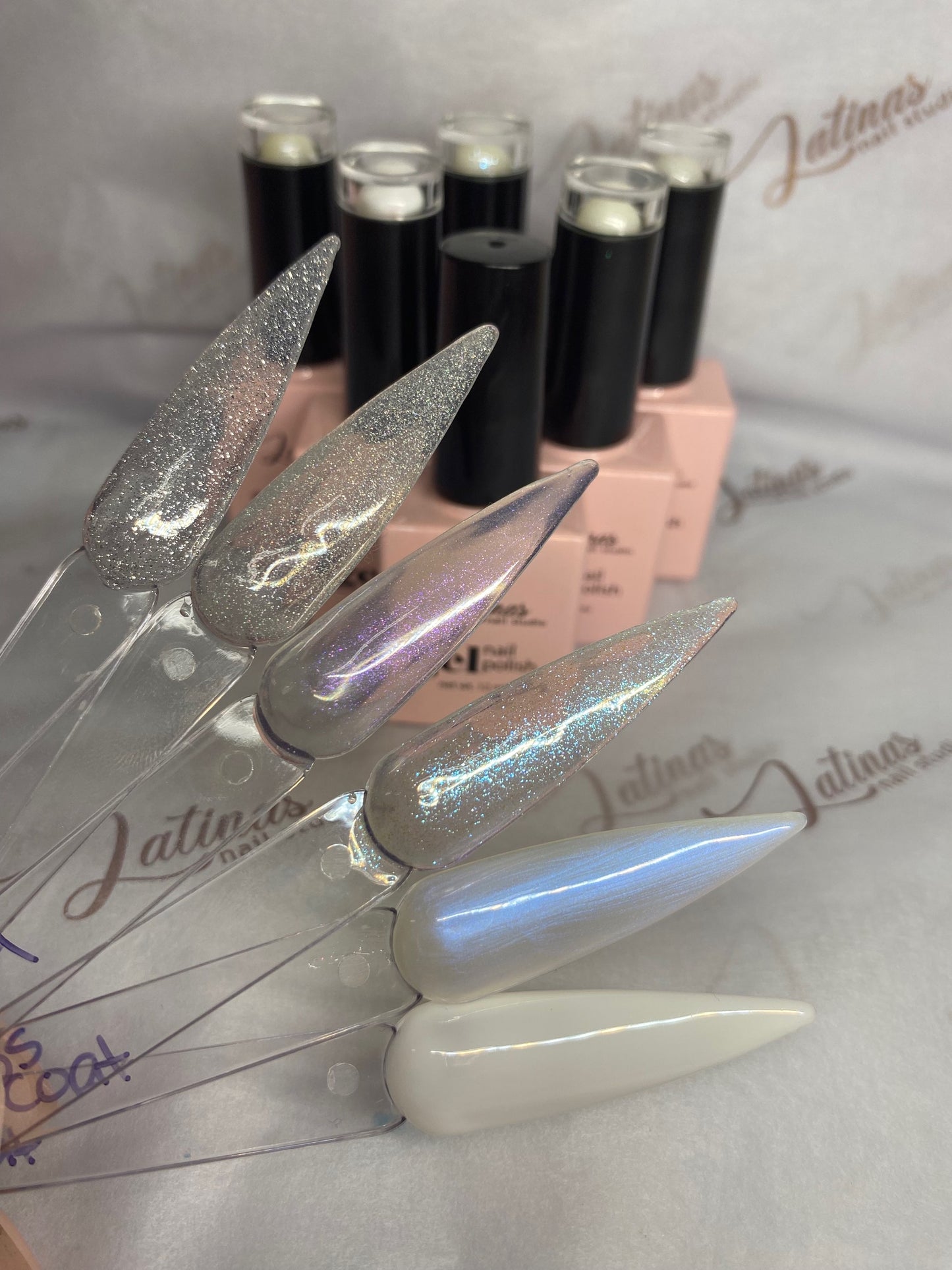 Latinas Nail Studio Top Coat Glitter #1 image 2