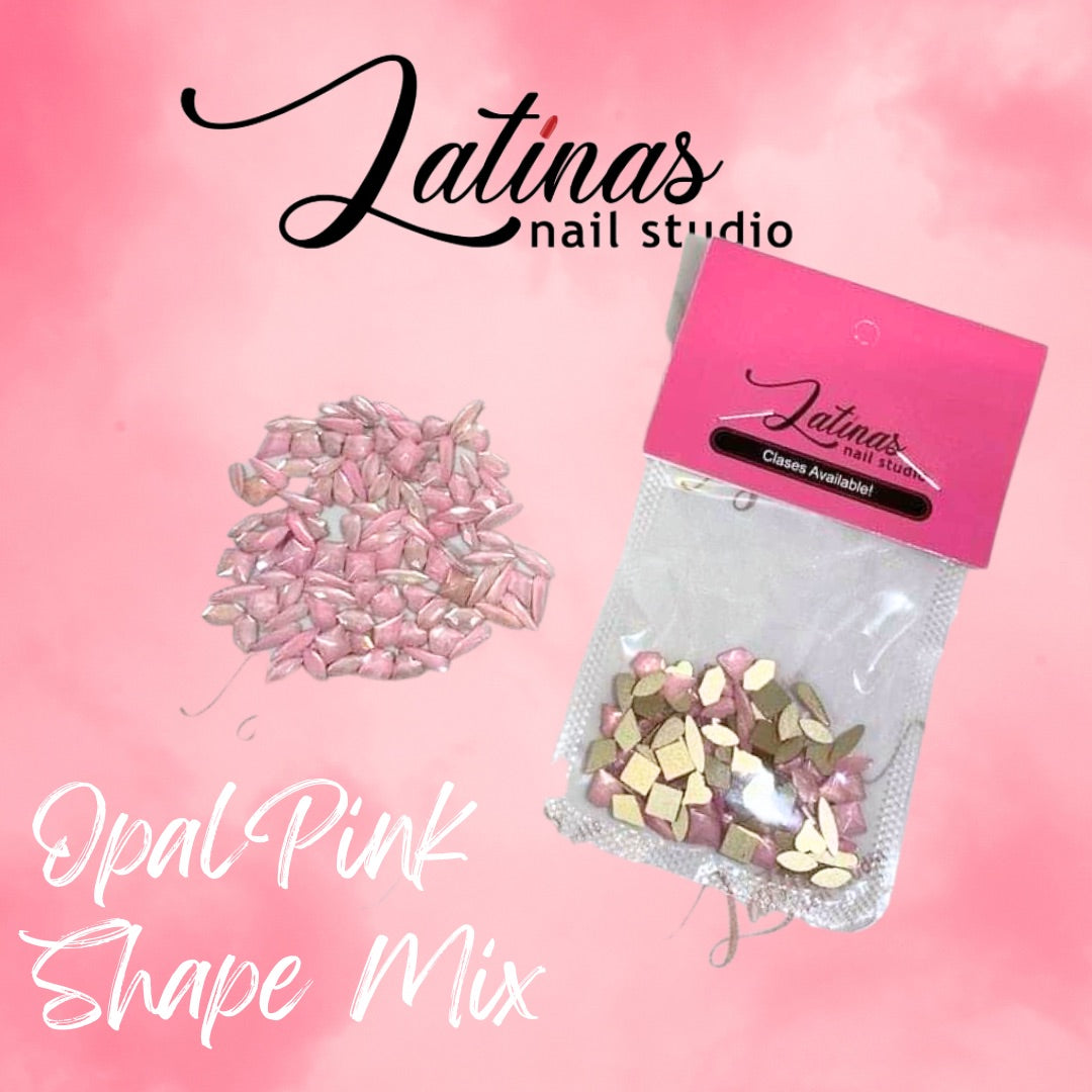 Pink Opal Crystals Different Shapes 100pz image 0