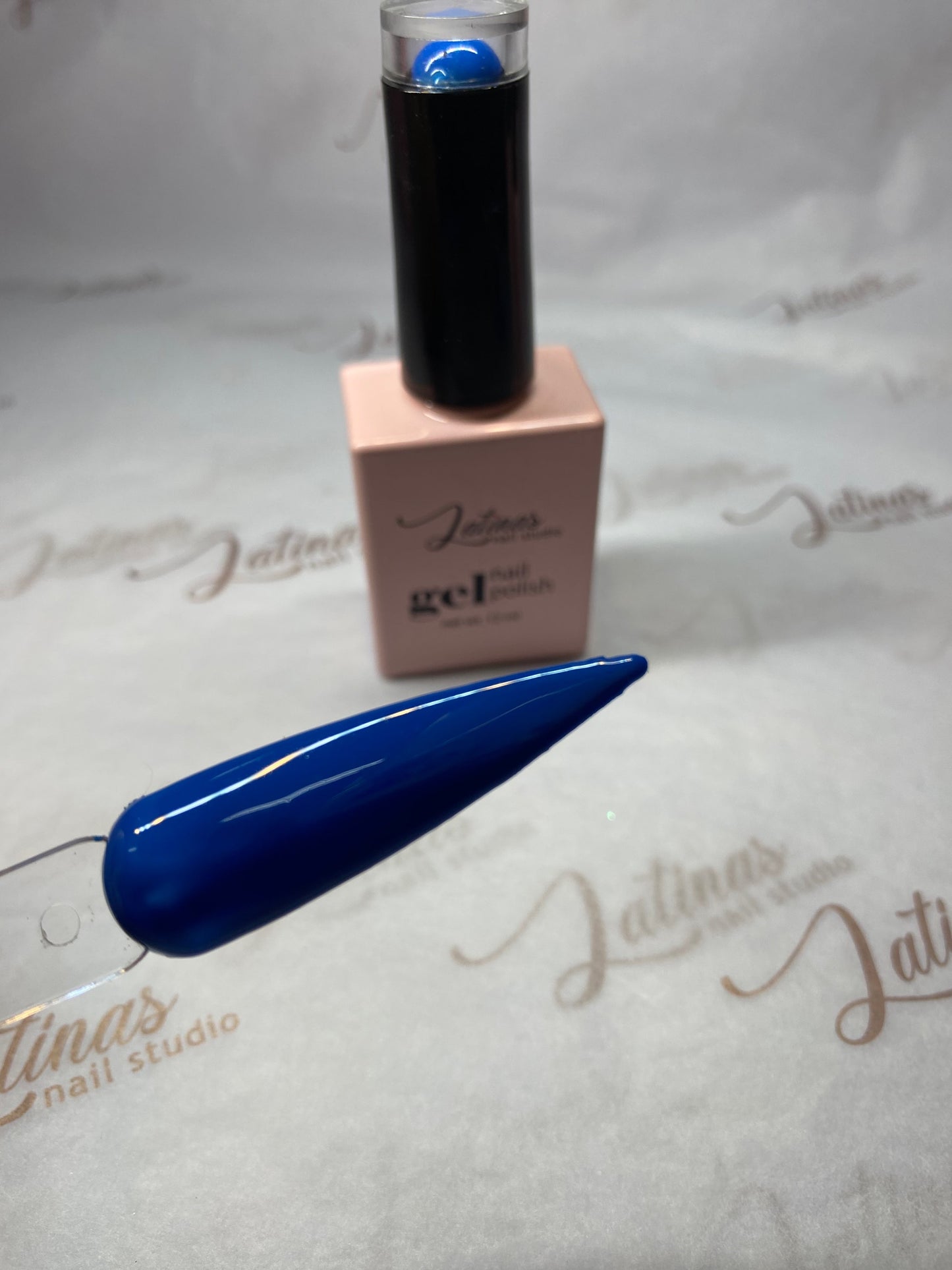 Latinas Nail Studio Gel A041 Blue image 0