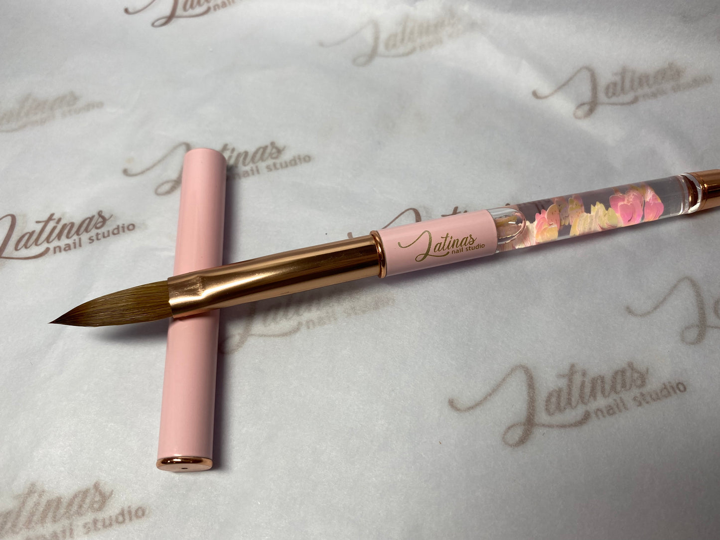 Latinas Nail Studio Kolinsky 14 Acrylic Brush image 1