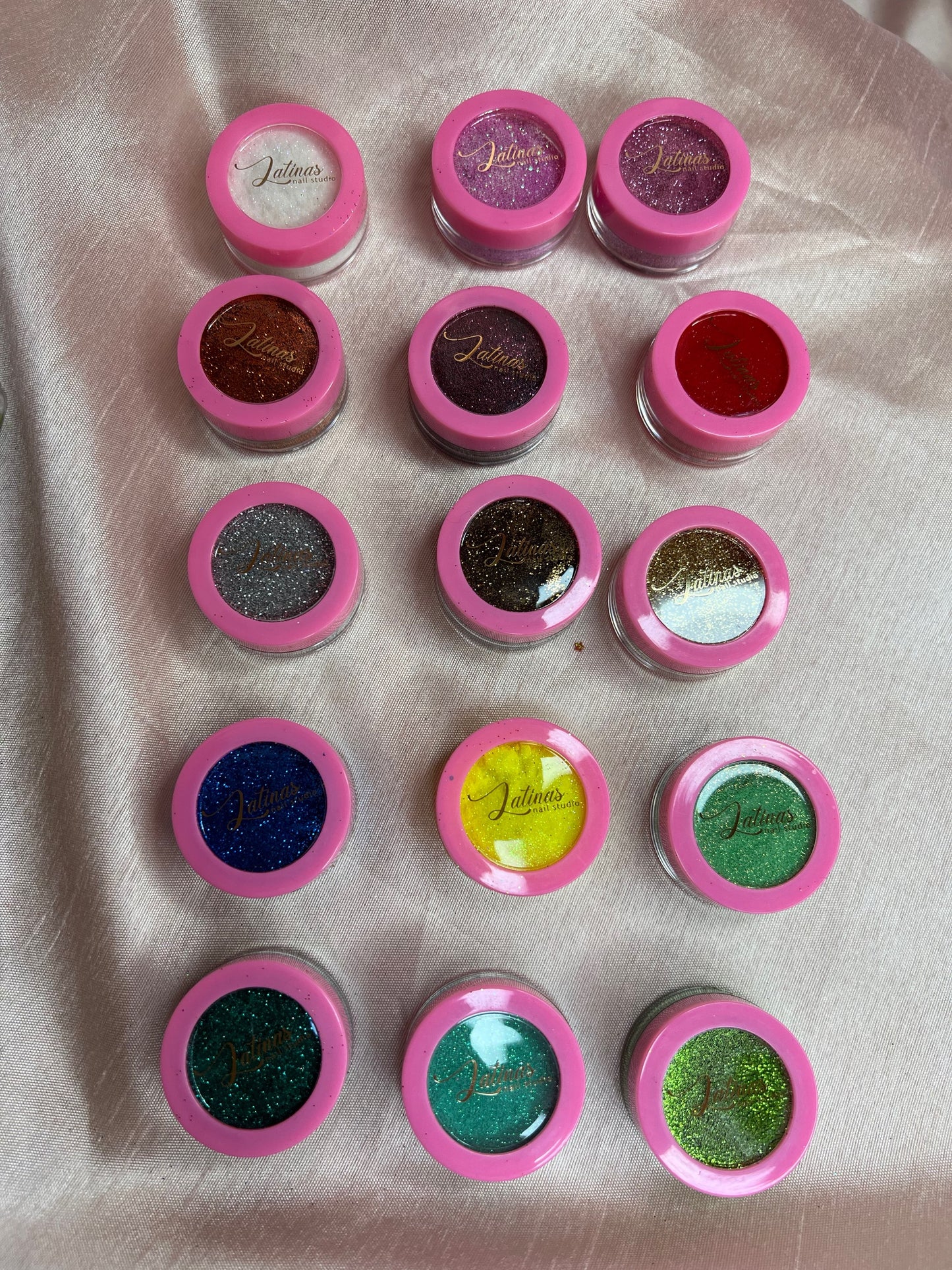 Sugar Effect Nail Xtra Fine Glitter set 15pz image 7