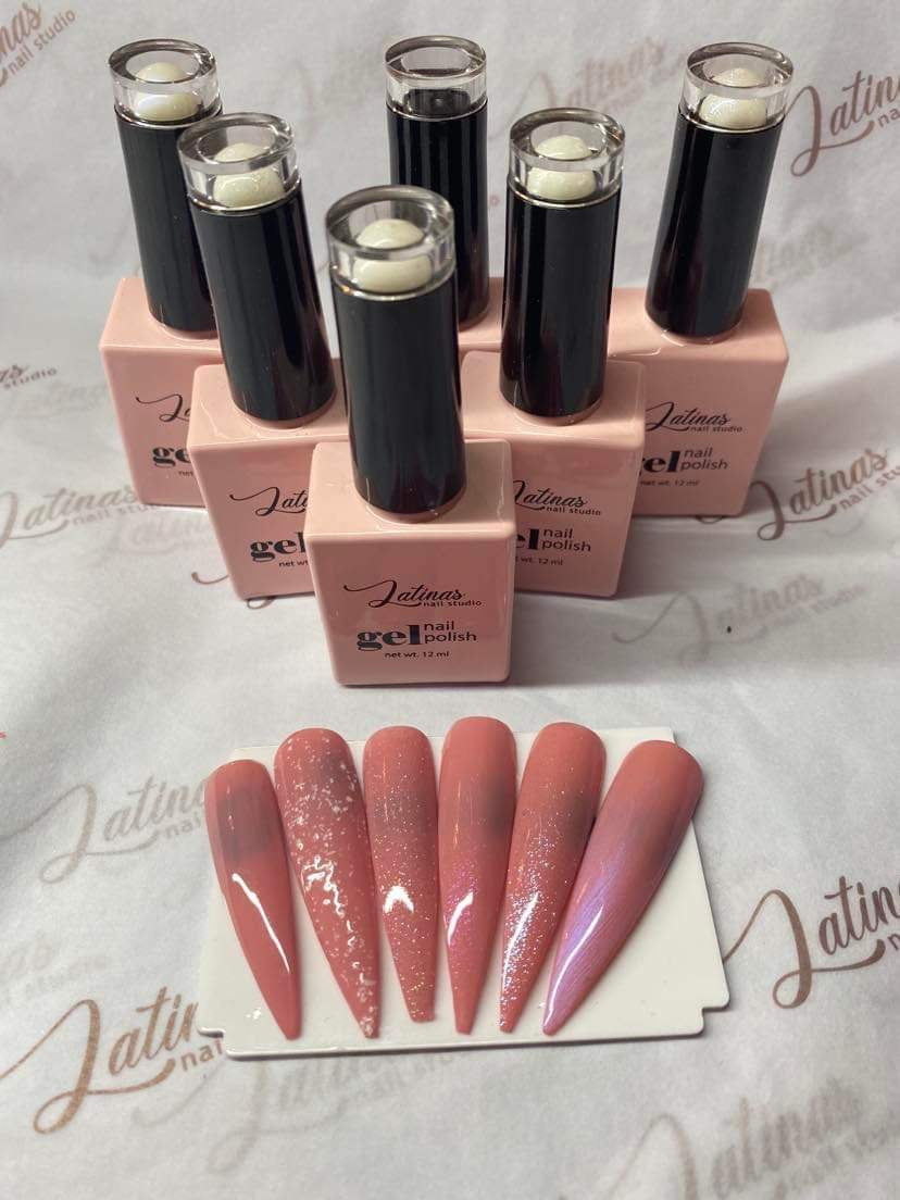 Top Gel Súper Shine Set with Glitter image 1