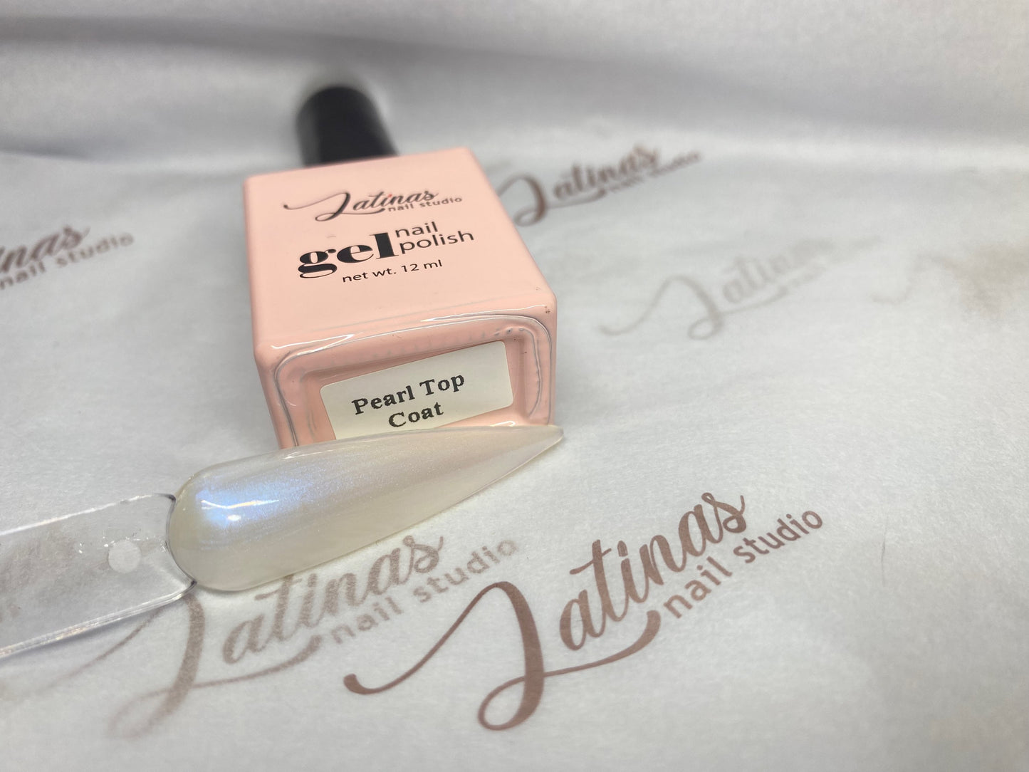 Latinas Nail Studio Pearl Top Coat image 1
