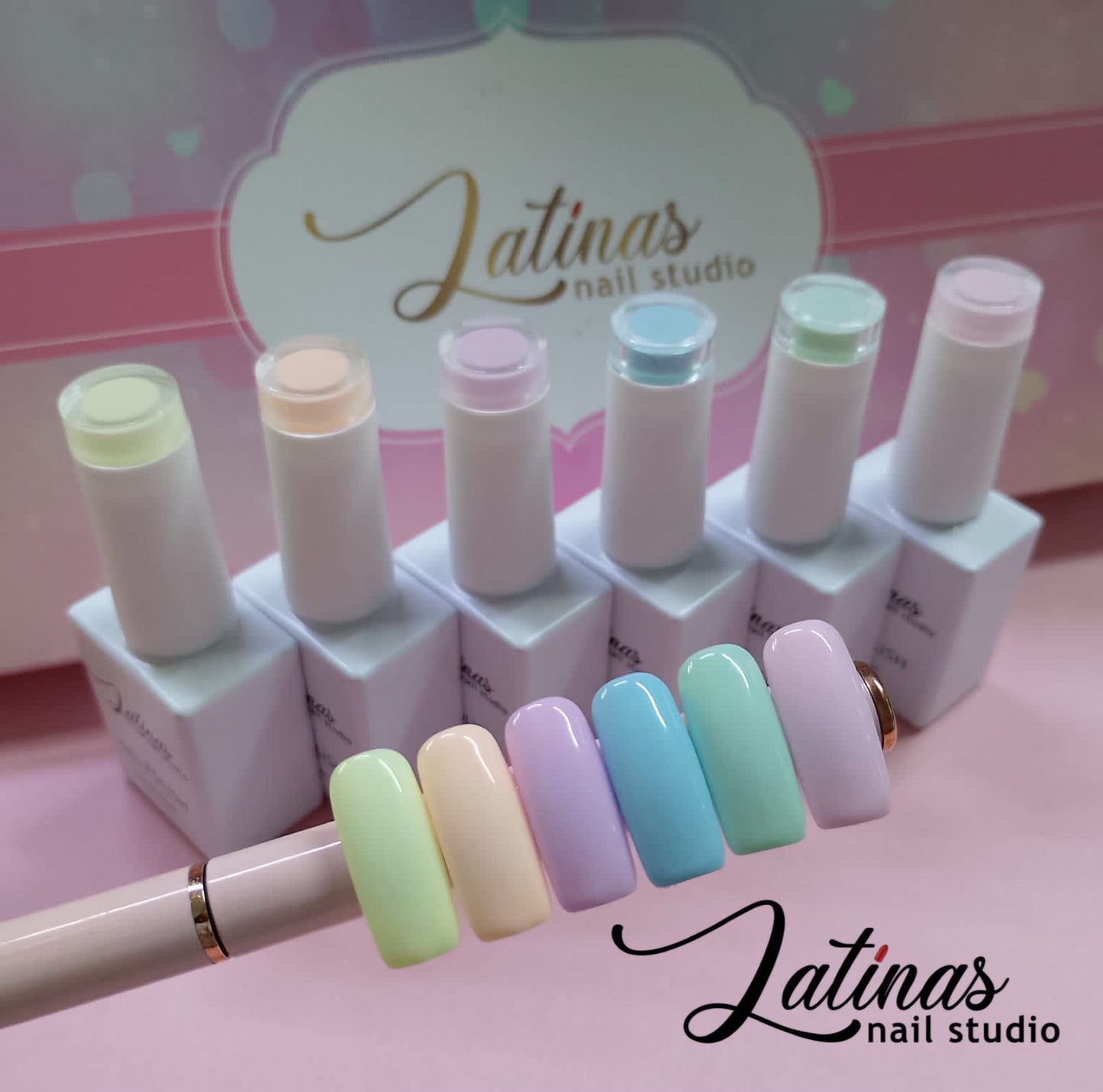 Pastel Gel Polish Set 6pz Boundle image 0