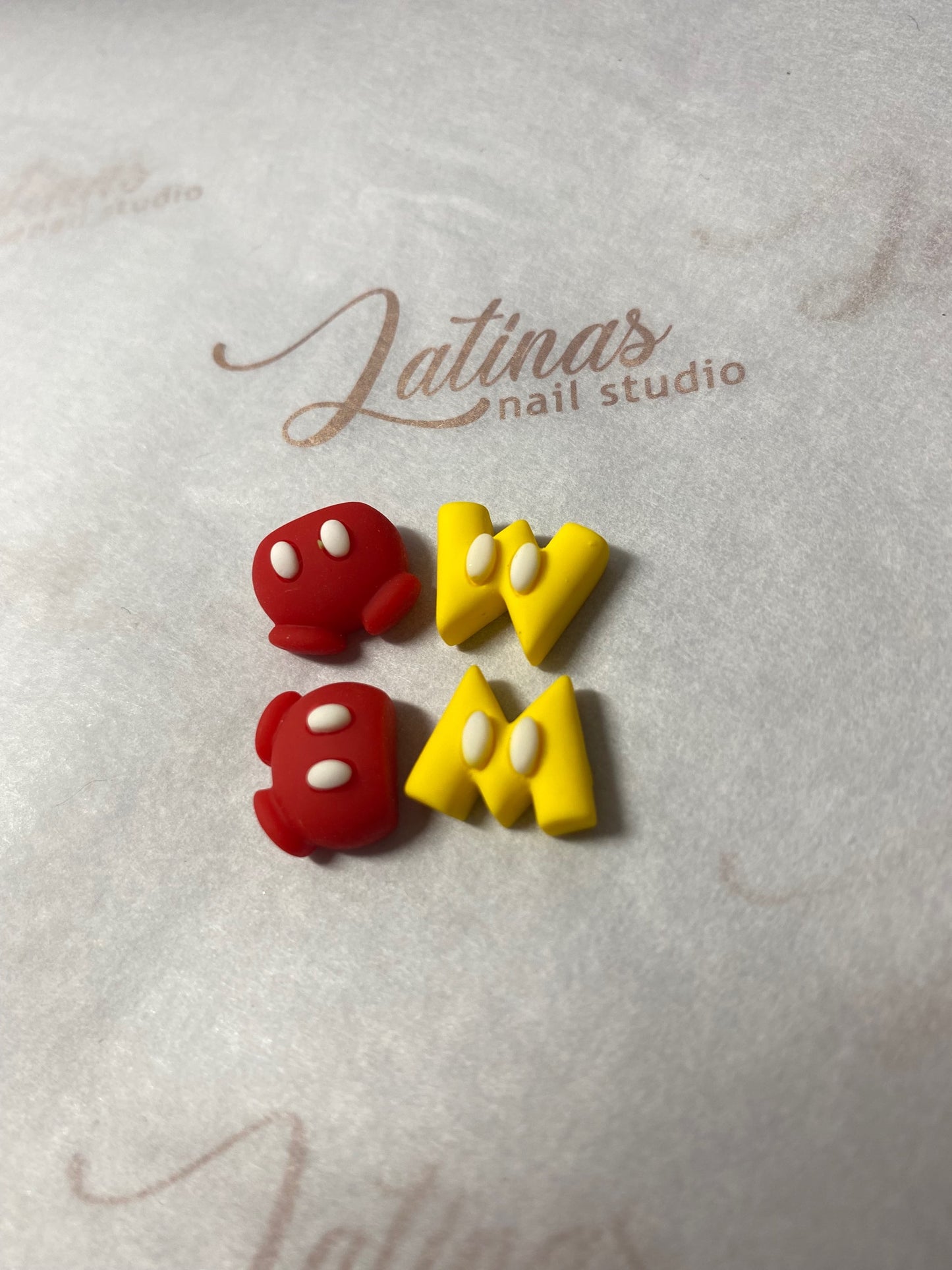 Mickey Inspired Nail Charms image 0