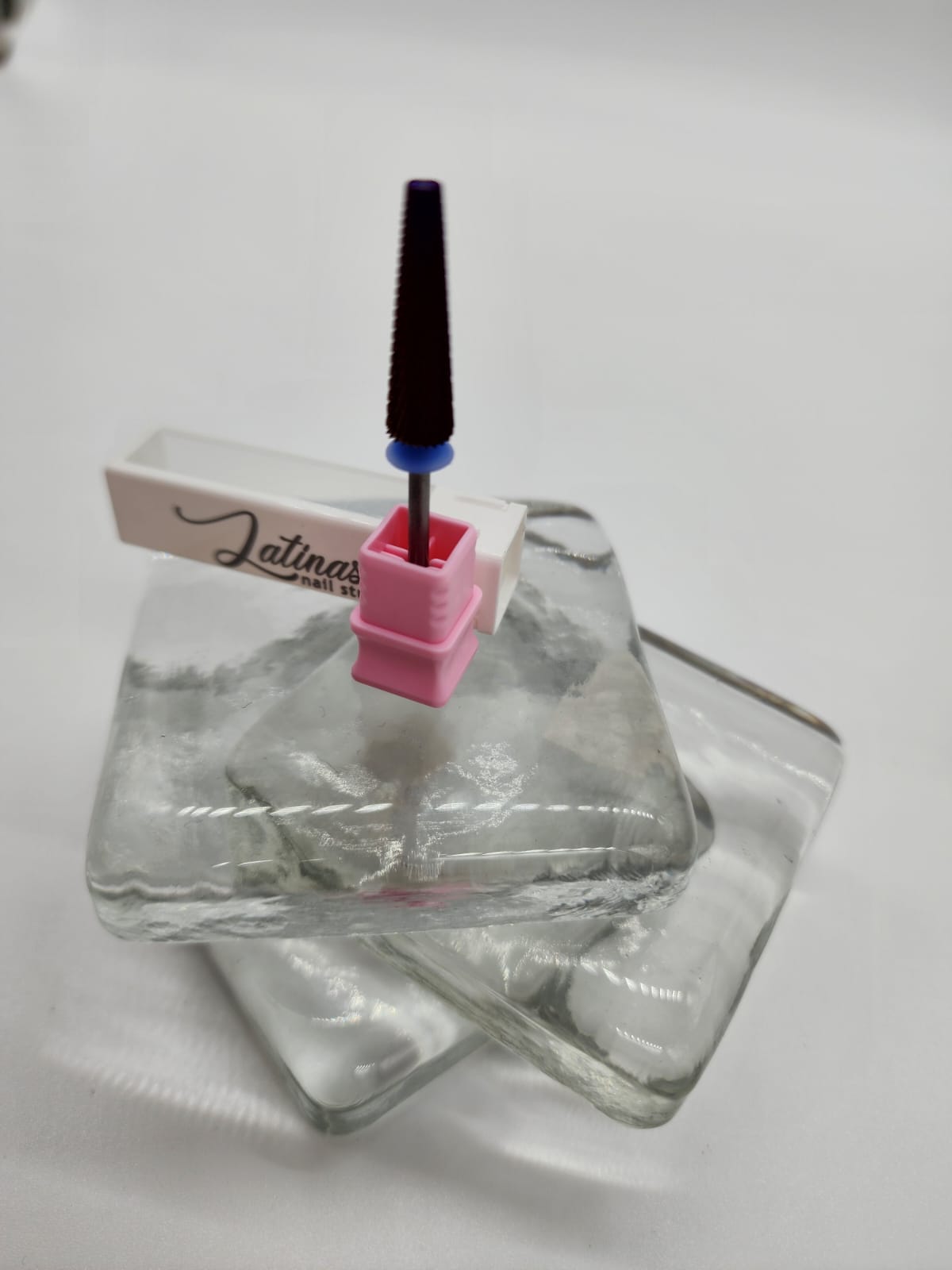 Latinas Nail Studio 5-1 x-tra long Tugsten Bit (purple Color) image 5