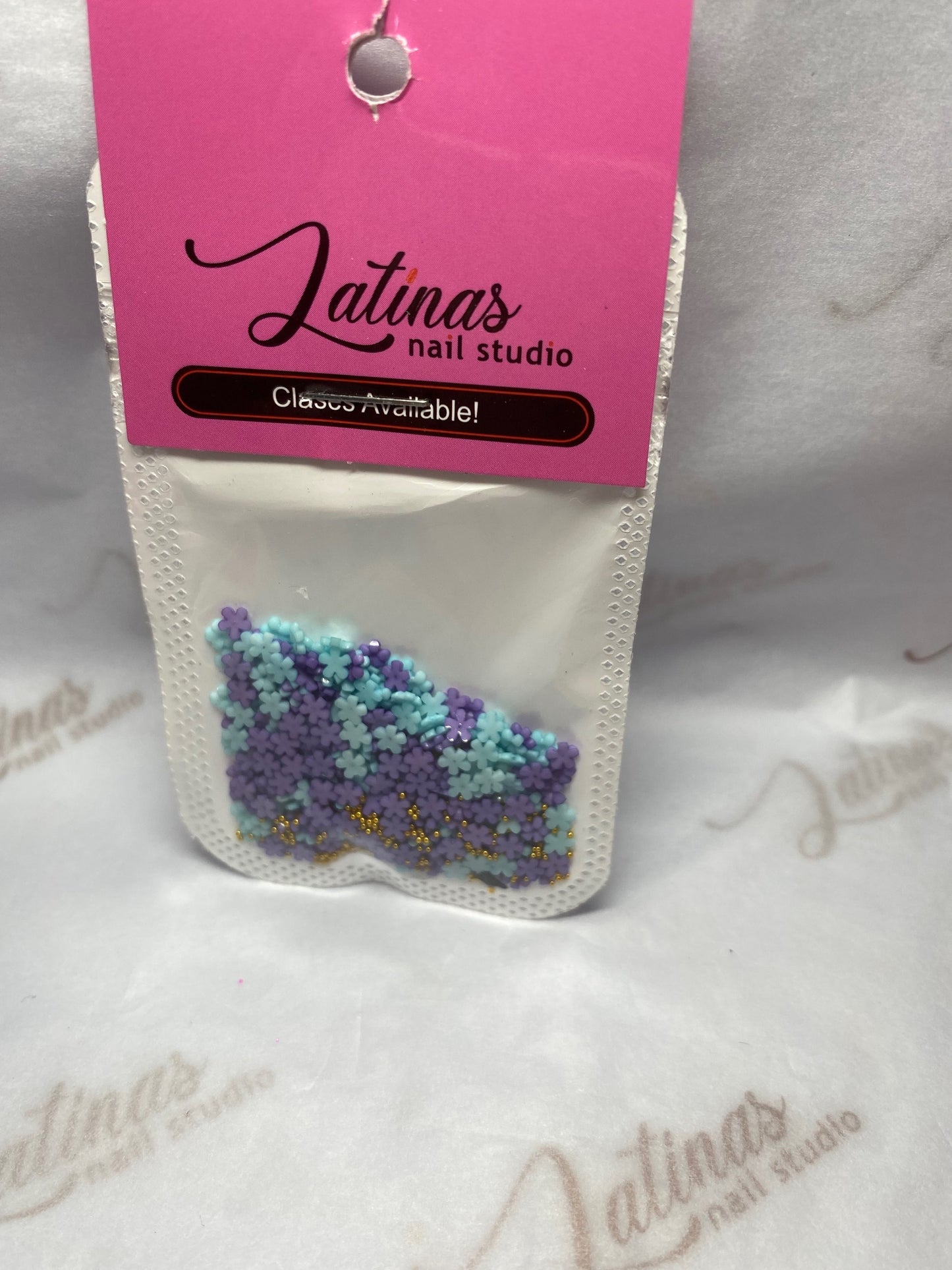 Purple Blue Flowers image 0