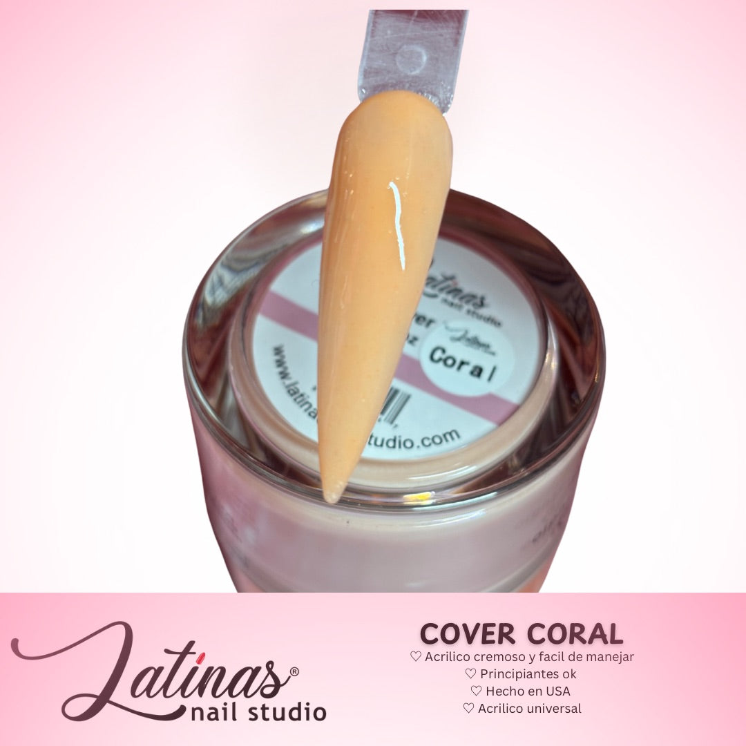 Latinas 2oz Coral Makeover Acrylic Powder image 1