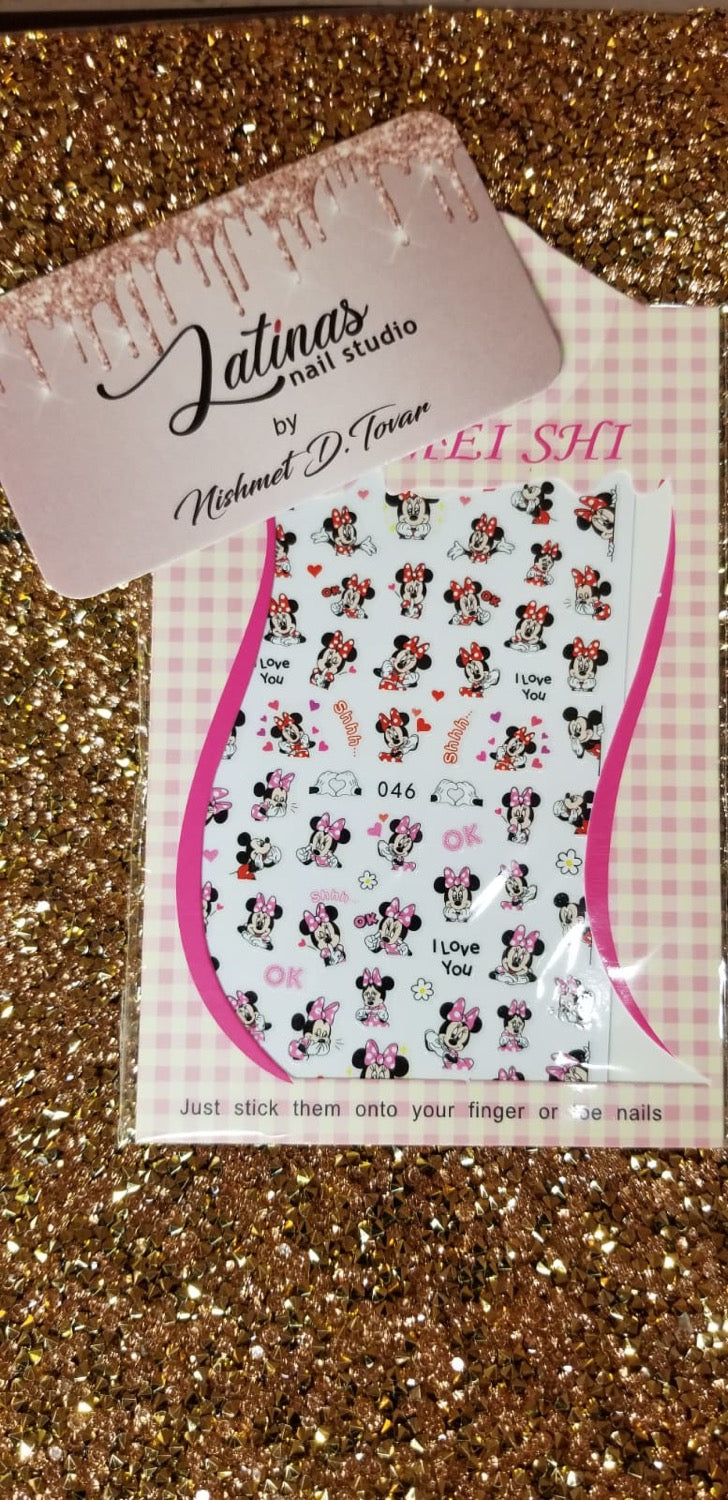 Stickers Love Minnie & Mk image 0