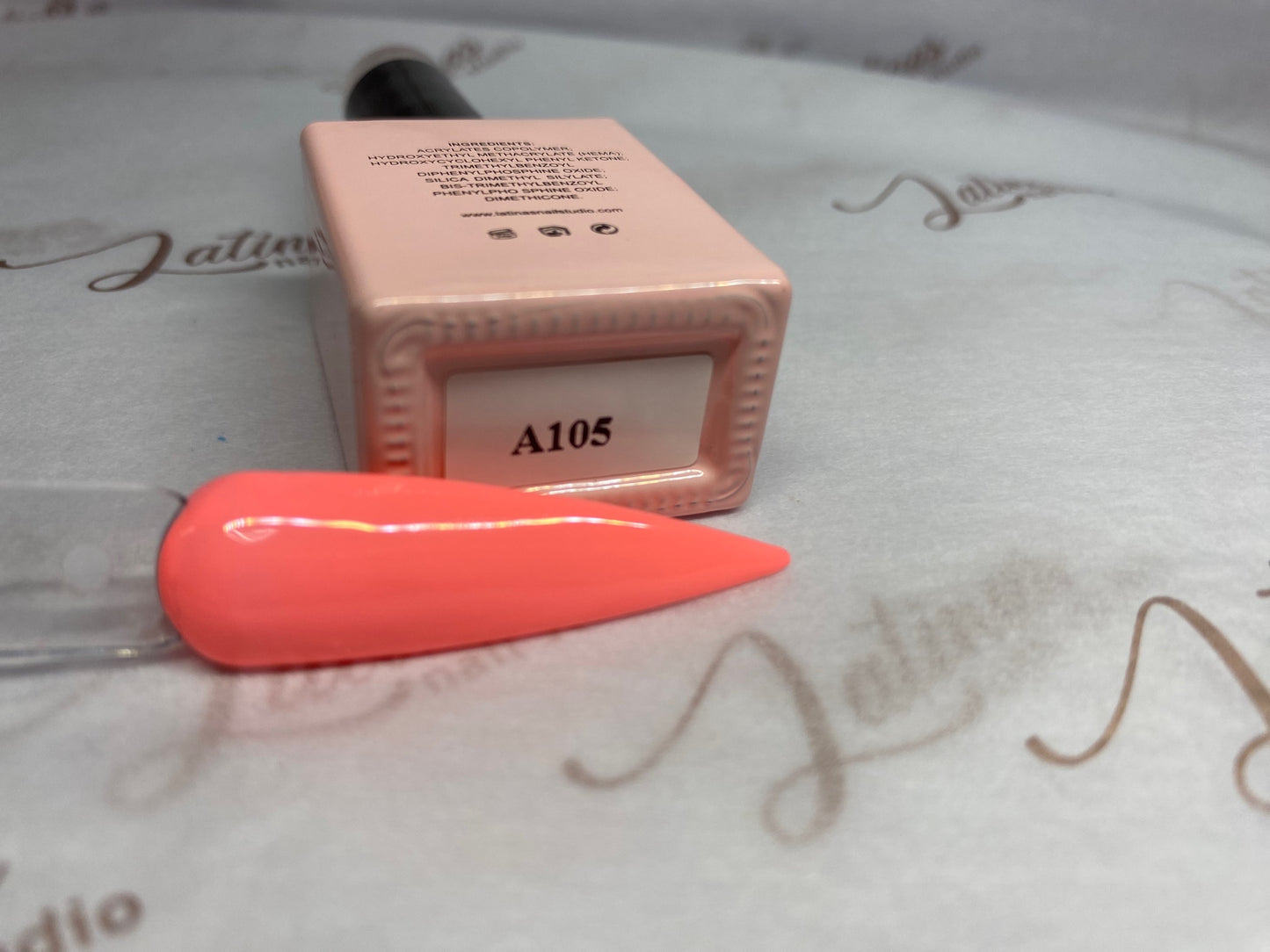 Latinas Nail Studio Gel A105 Pink Corral image 1