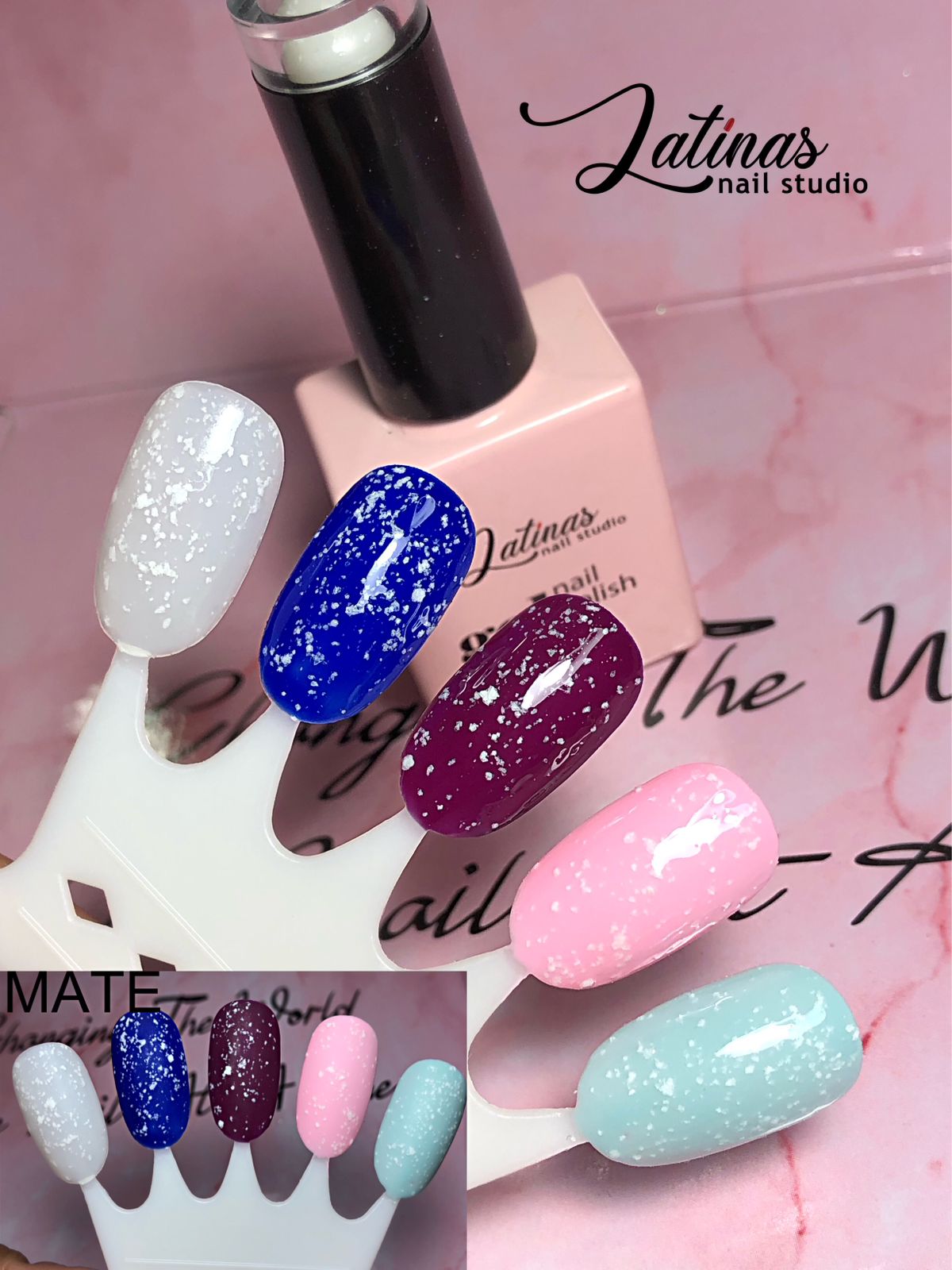 Latinas Nail Studio Snow ❄️ Top Coat image 0