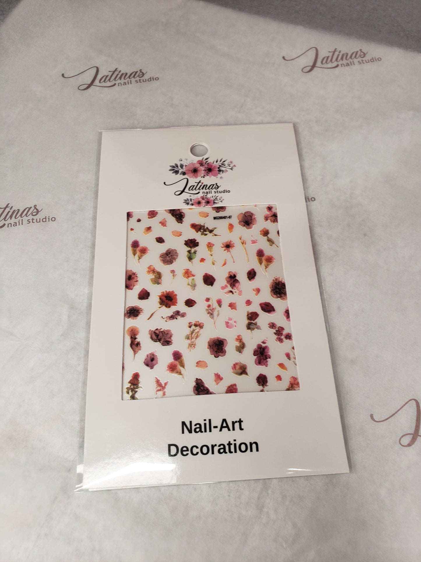 Latinas Nail Studio Nail Art Sticker image 0