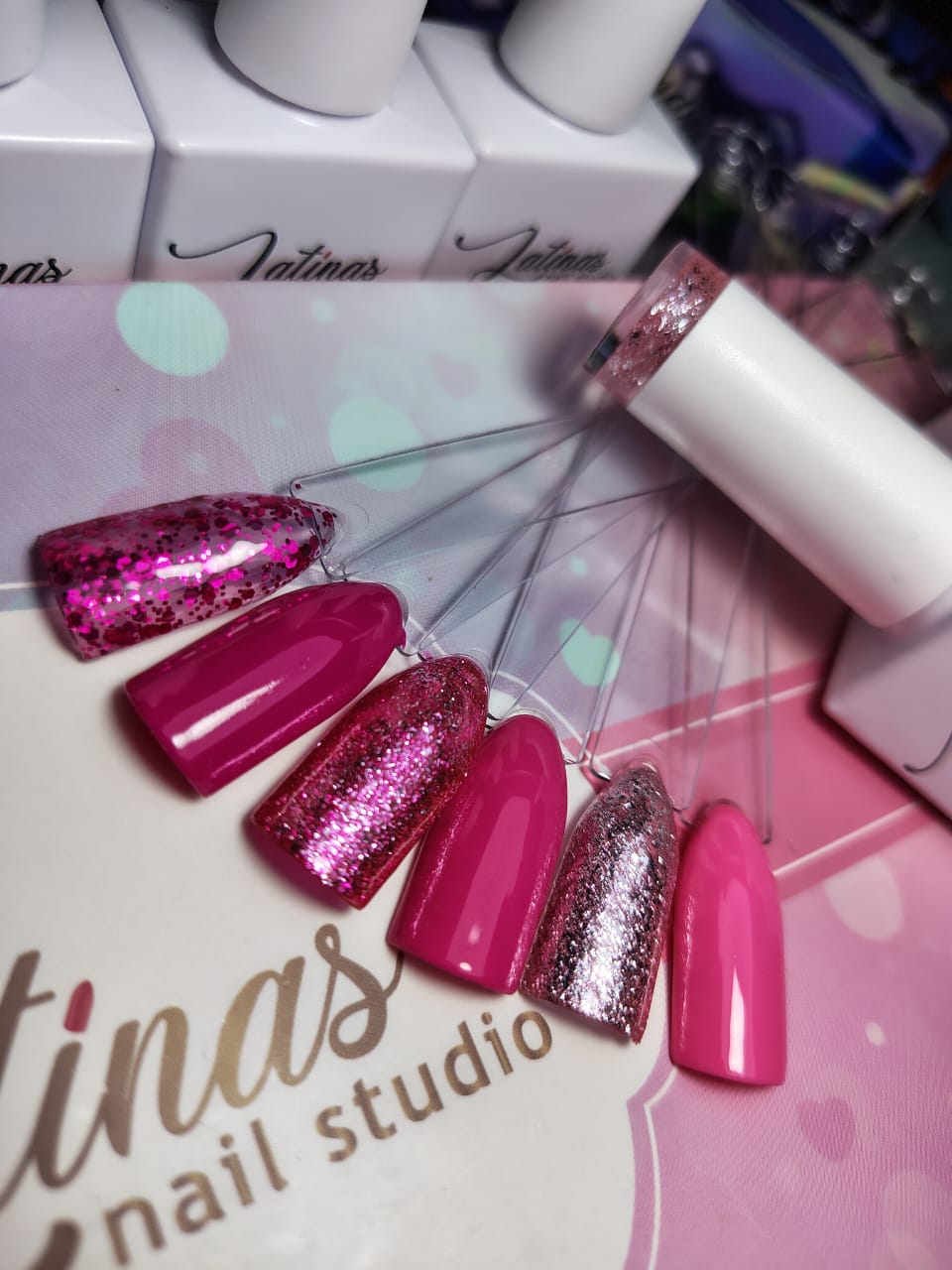 Latinas Nails Gel Polish Set 6pz Boundle image 9