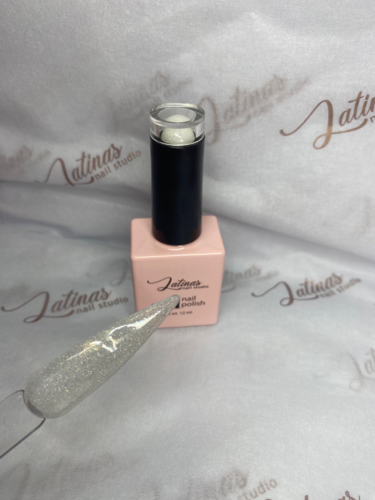 Latinas Nail Studio Top Coat Glitter #1 image 1
