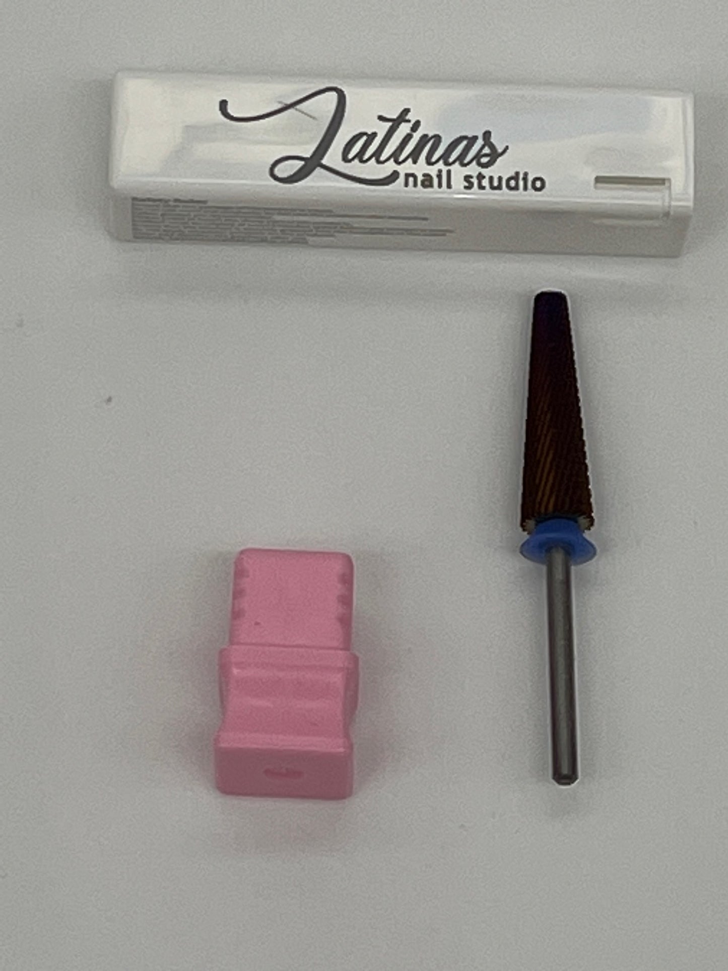 Latinas Nail Studio 5-1 x-tra long Tugsten Bit (purple Color) image 7