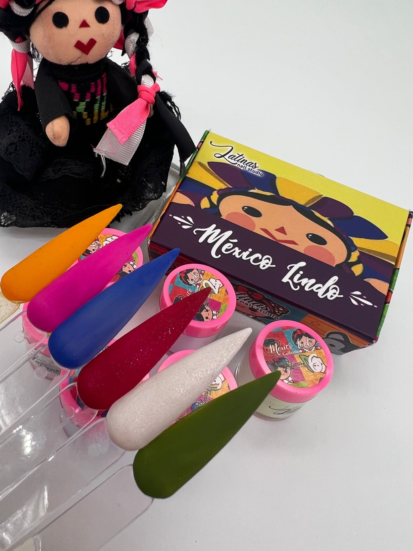 Latinas Nail Studio Mexico Lindo 6pz Collection image 7