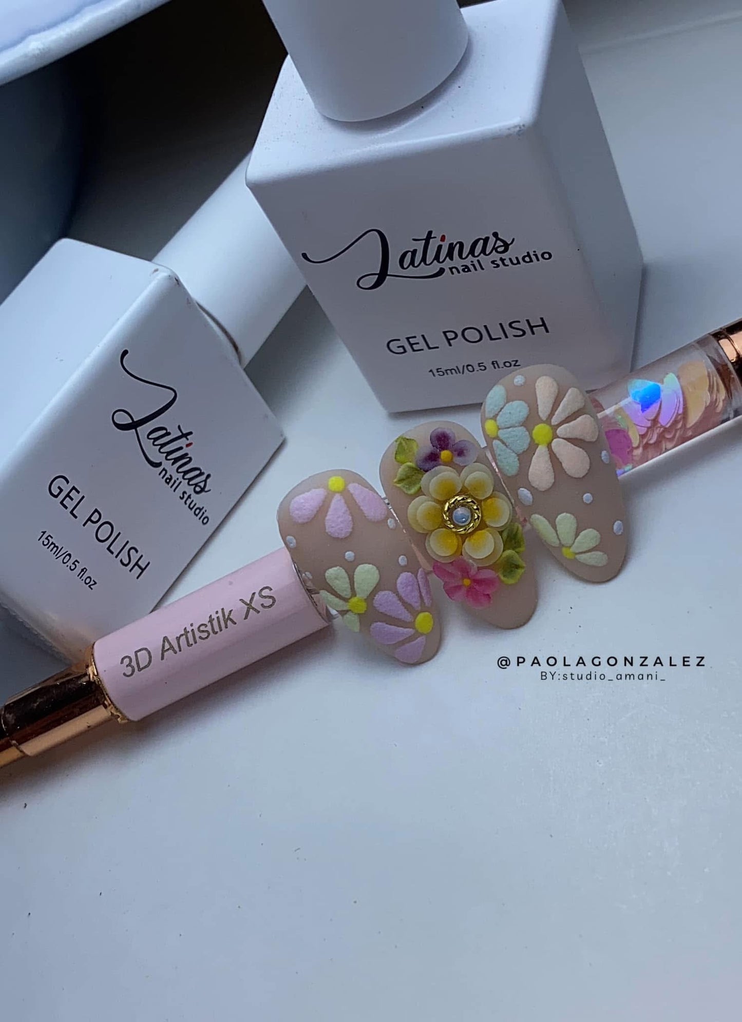 Latinas Nail Studio Precious Moments Acrylic Collection 6pc image 1