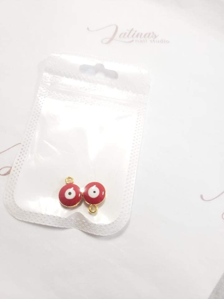 Latinas Nail Studio Lucky charm “red eye” 2pz image 0