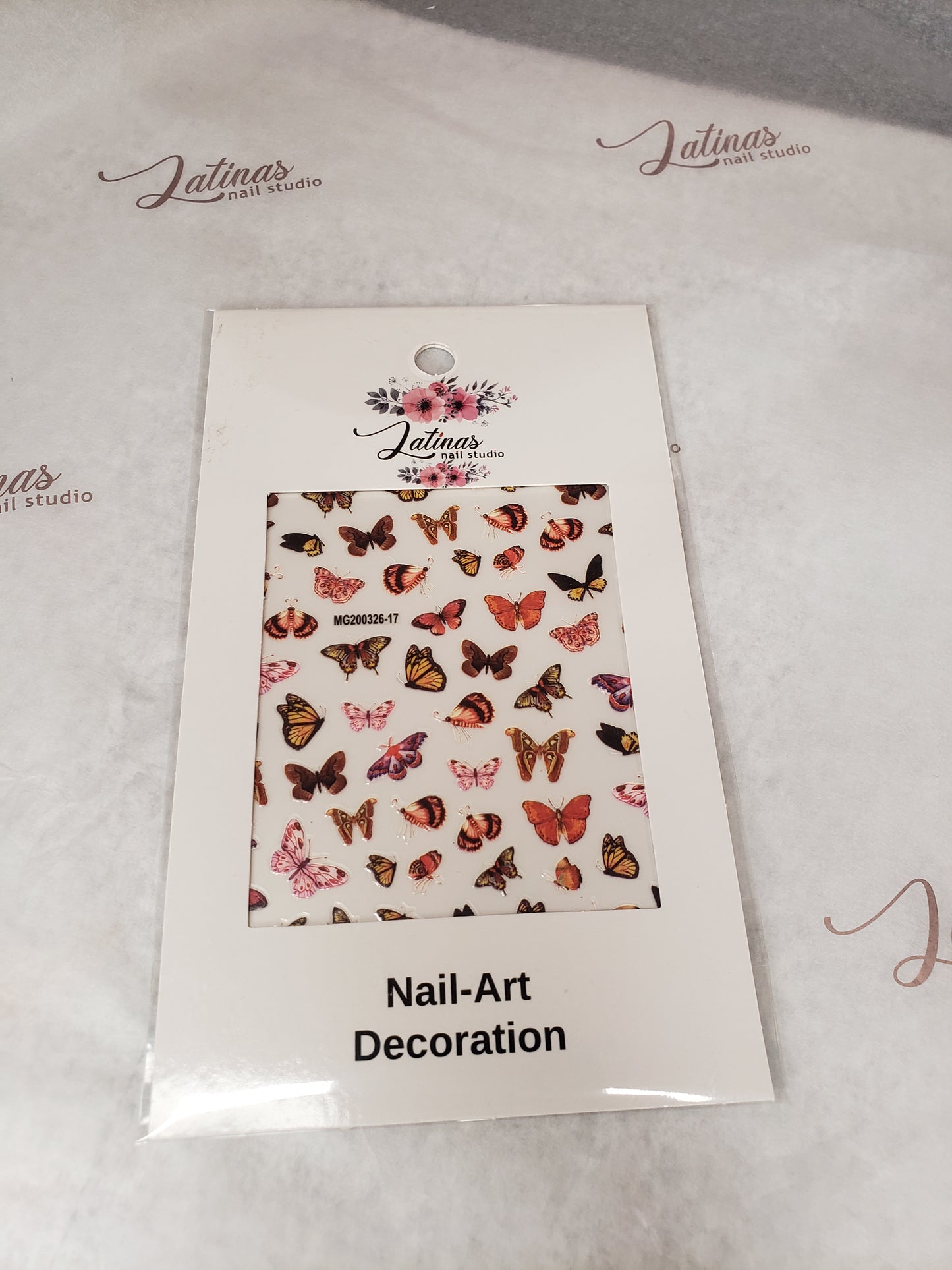 Latinas Nail Studio Nail Art Stickers 17 image 0