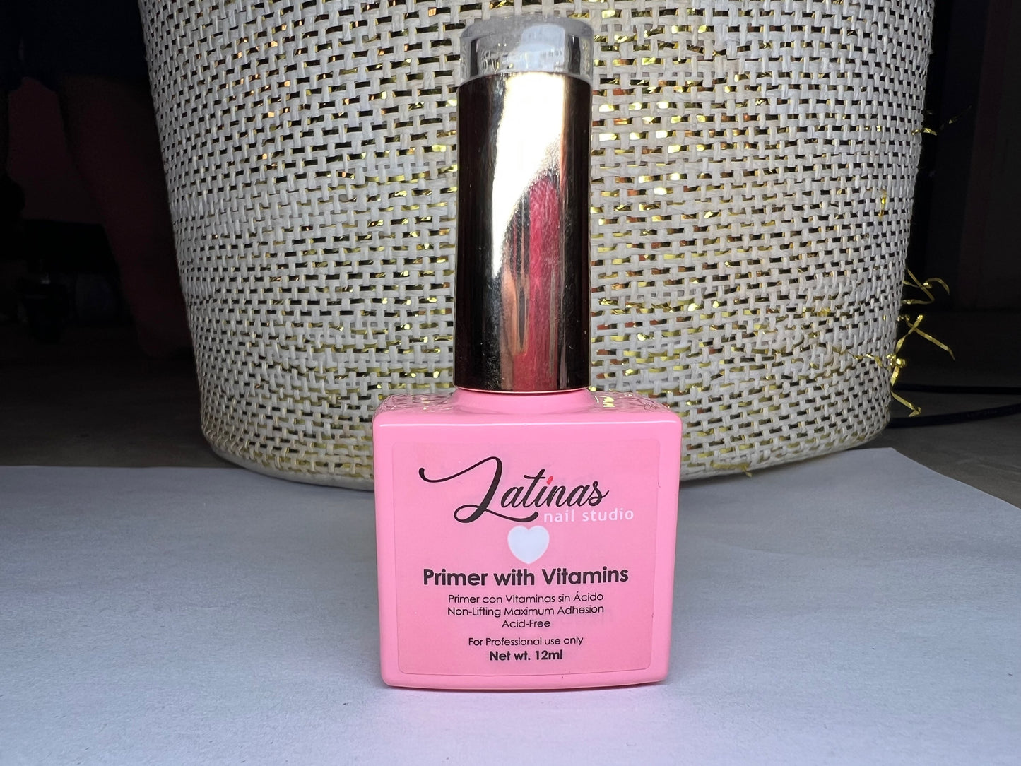 Latinas Nail Studio Primer Super Bond with vitamins 15ml image 1