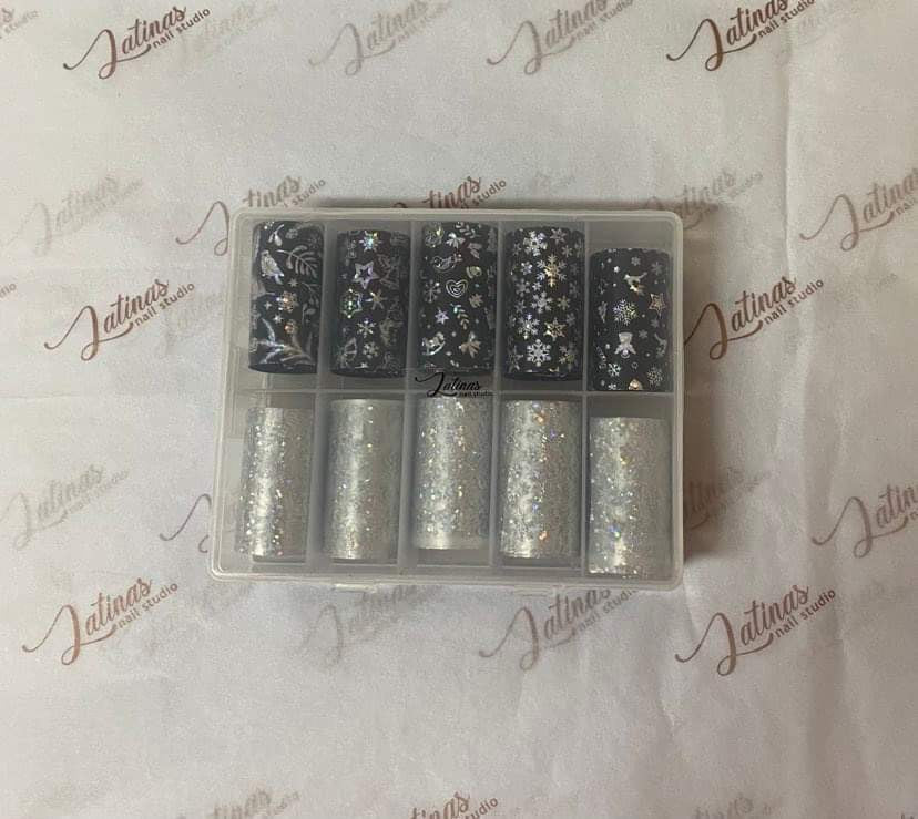 Latinas Nail Studio christmas Transfer Foil image 2
