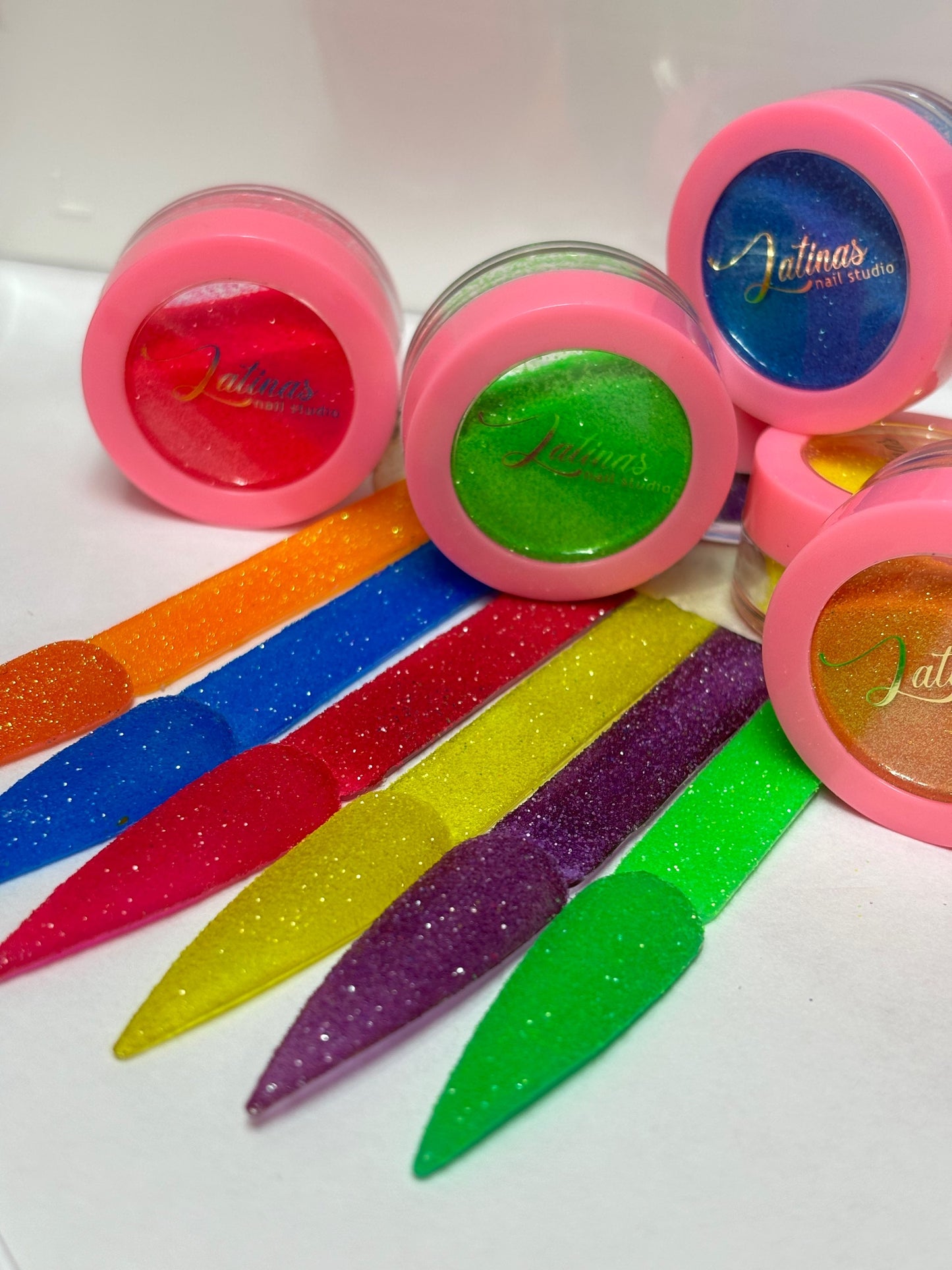 Sugar Effect Nail Xtra Fine Neon Glitter set image 8