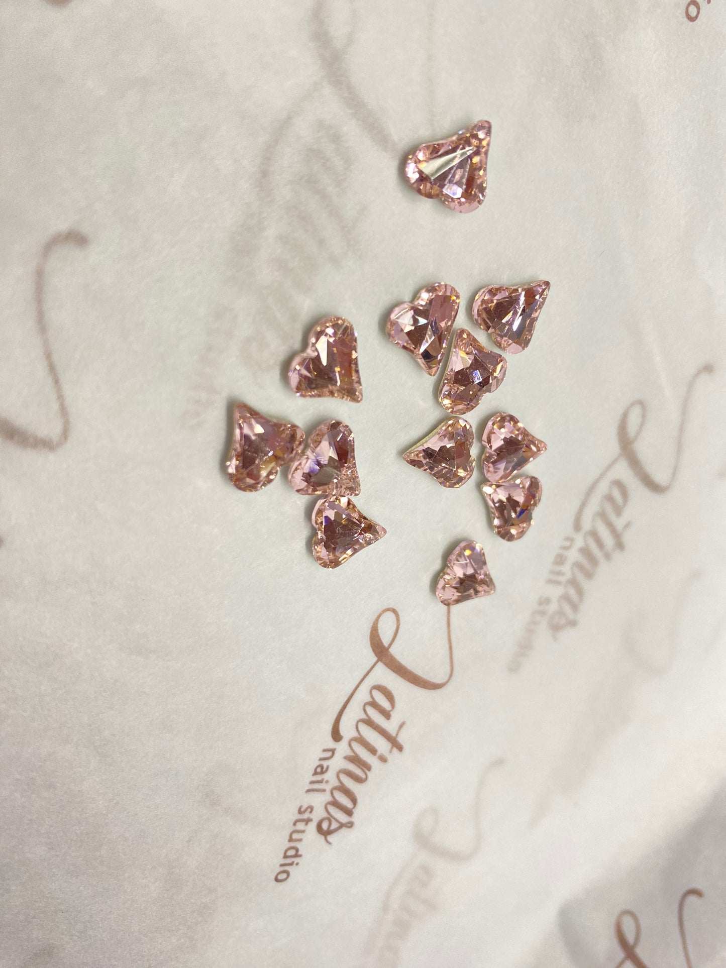 Corazones Light Pink 12pcs image 0