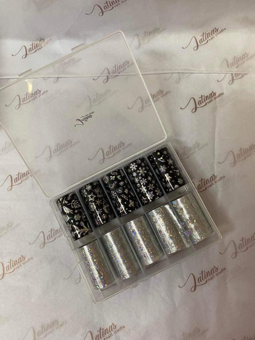 Latinas Nail Studio christmas Transfer Foil image 1