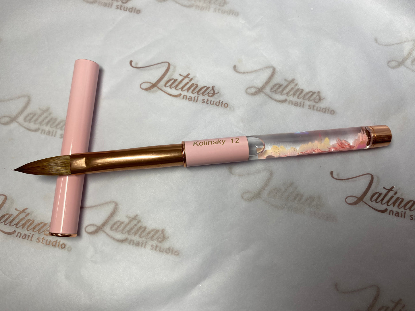 Latina Nail Studio Kolinsky 12 Acrylic Brush image 2