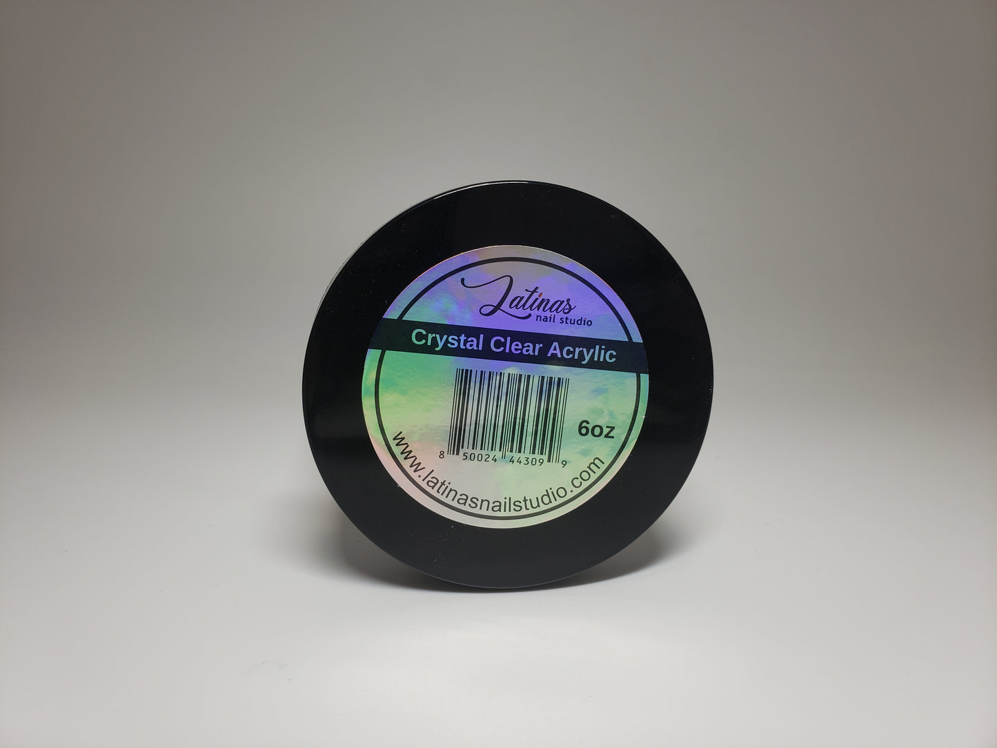 Latinas Nail Studio Crystal Clear Acrylic 6oz image 1