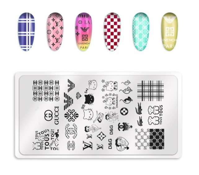 Nail Art Stamping Plates image 0