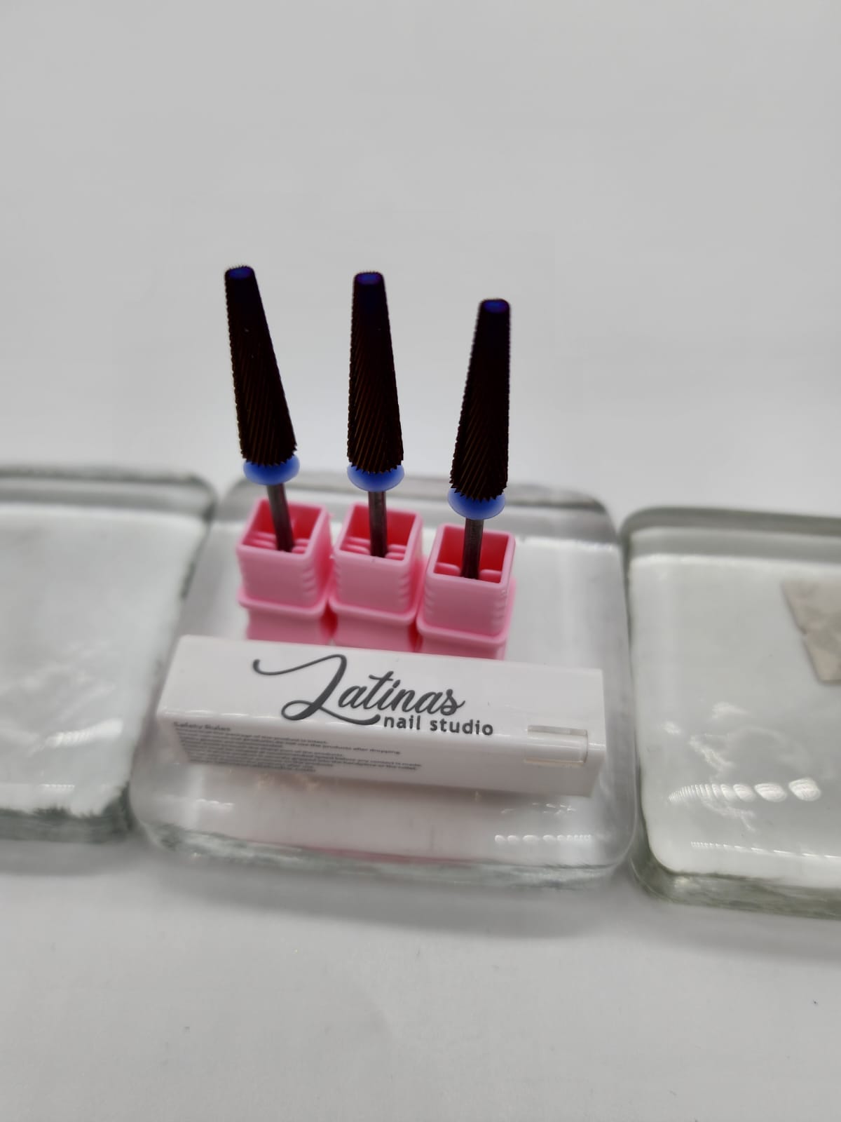 Latinas Nail Studio 5-1 x-tra long Tugsten Bit (purple Color) image 2