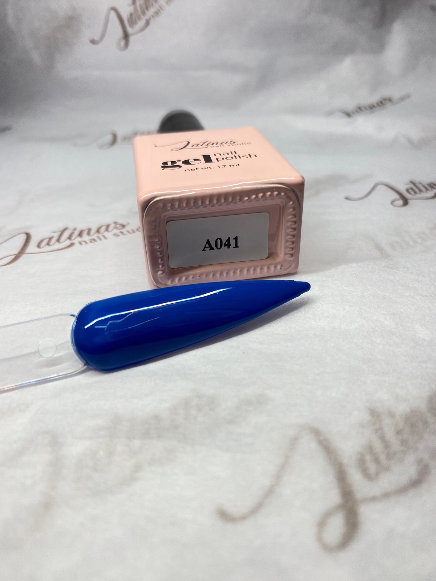Latinas Nail Studio Gel A041 Blue image 1