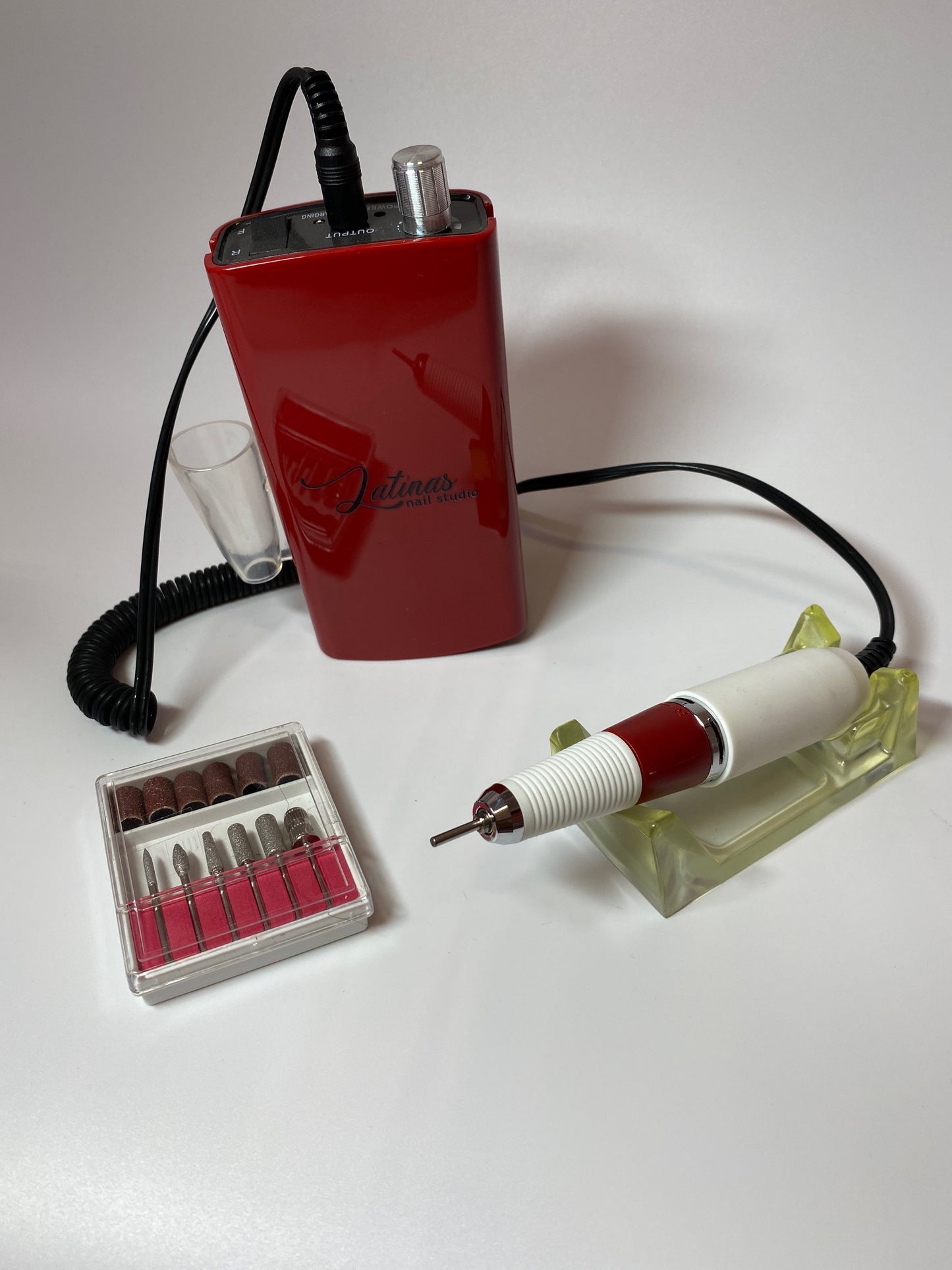 Latinas Nail Studio Red Rechargable Efile image 0