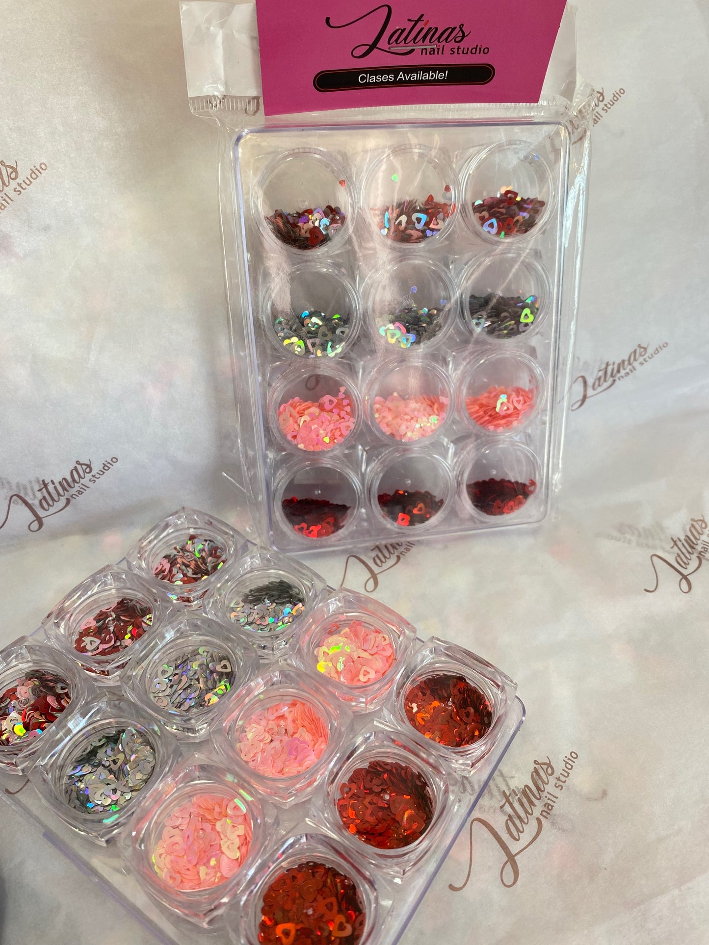Heart Nail Decor Glitter image 0