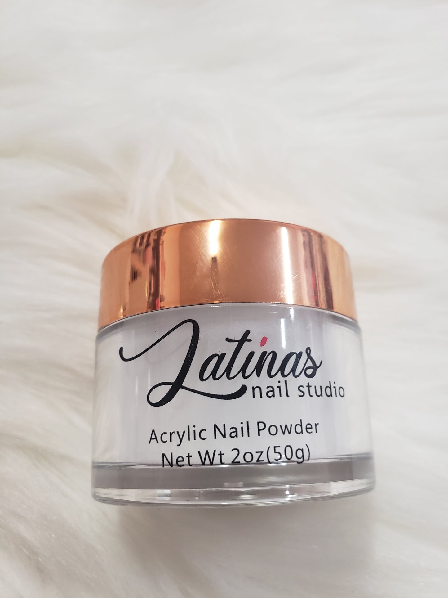 Latinas Nail Studio Crystal Clear Acrylic Powder 2oz image 1