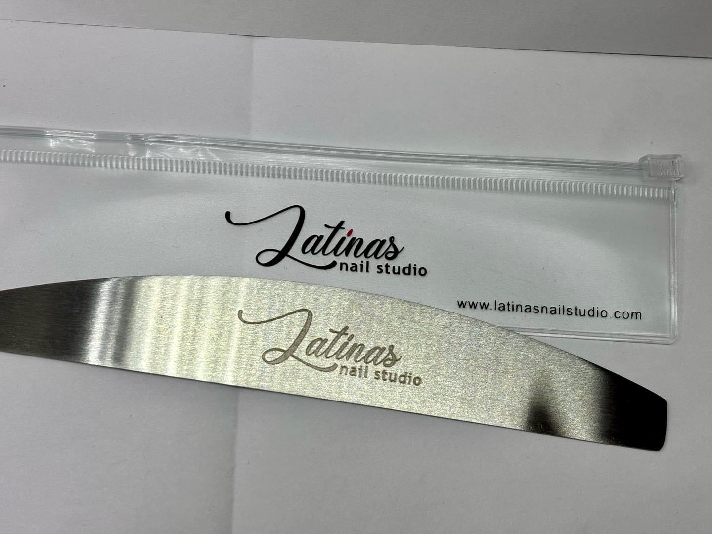 Latinas Nail Studio Disposable Nail Files 12pz 180 image 1