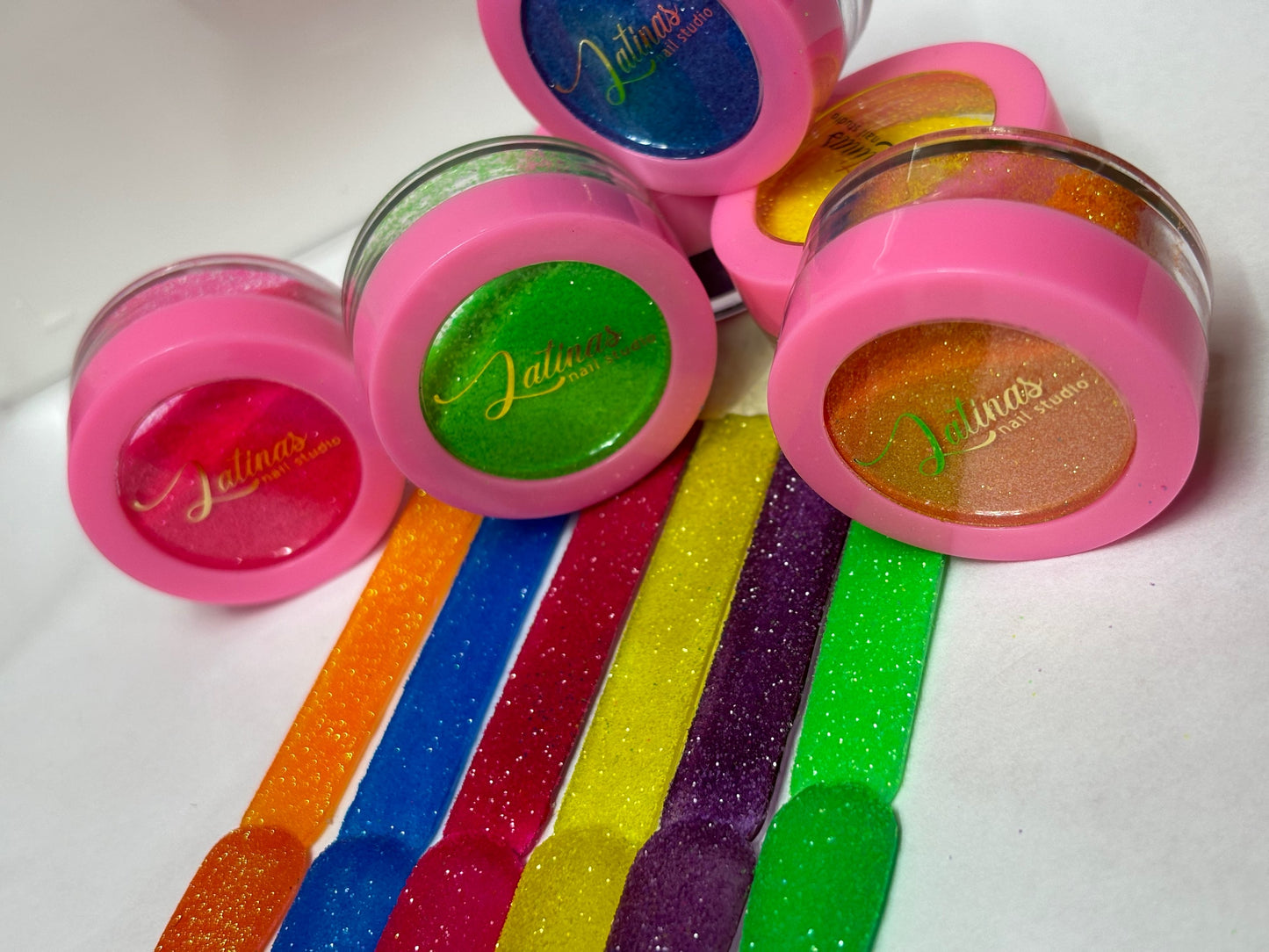Sugar Effect Nail Xtra Fine Neon Glitter set image 9