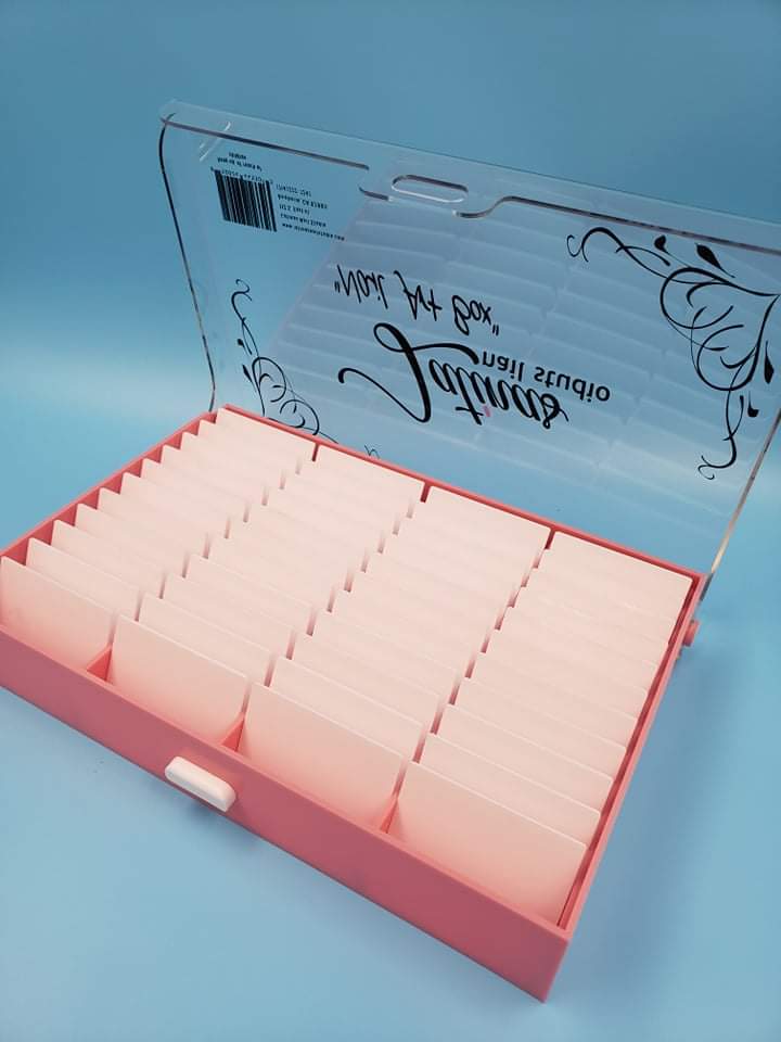 Latinas Nail Studio Nail Art Display Box 44 cells image 2